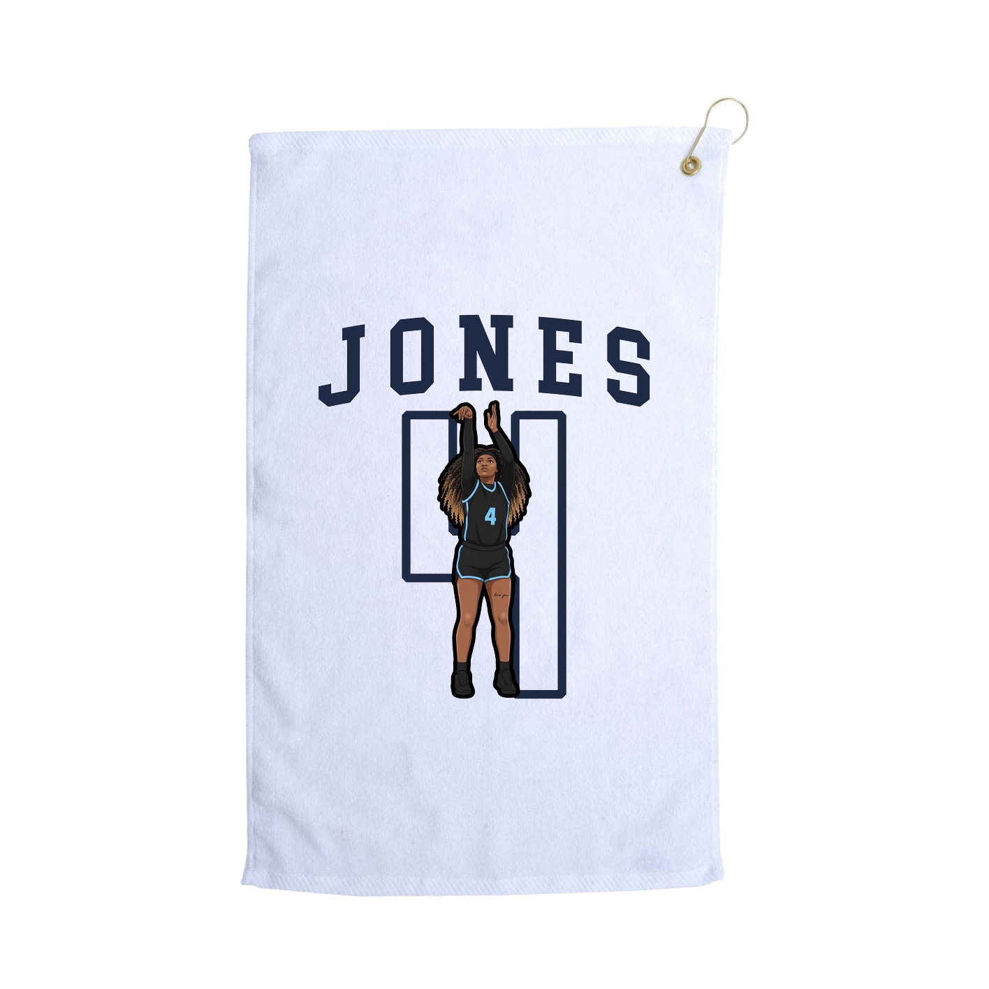 Golf Towel — Shirsey in White