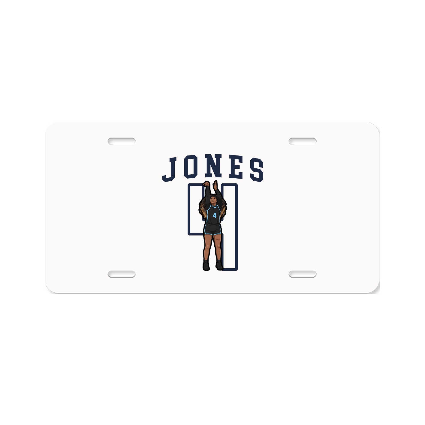 Aluminum License Plate