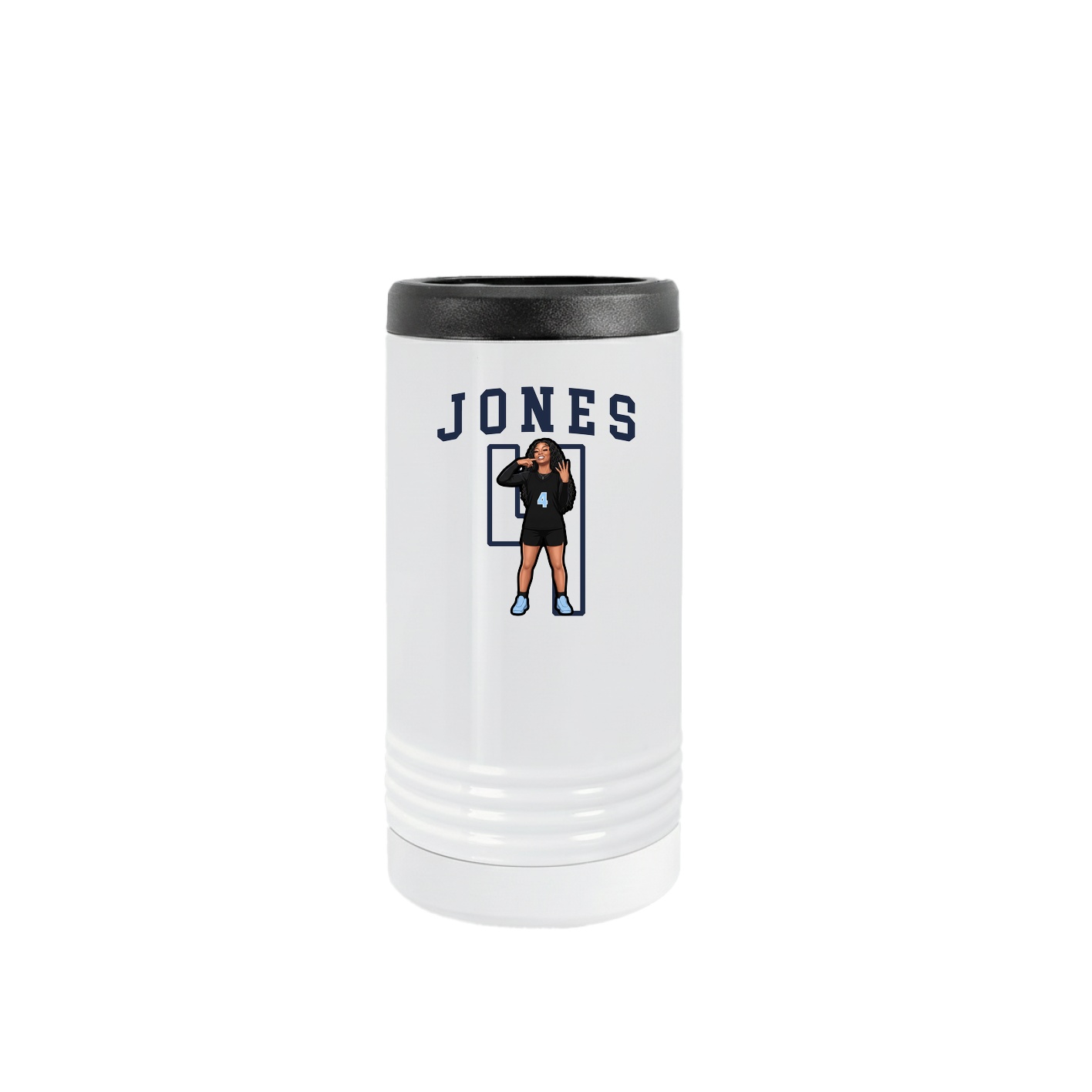 Slim Beverage Holder — Shirsey in White