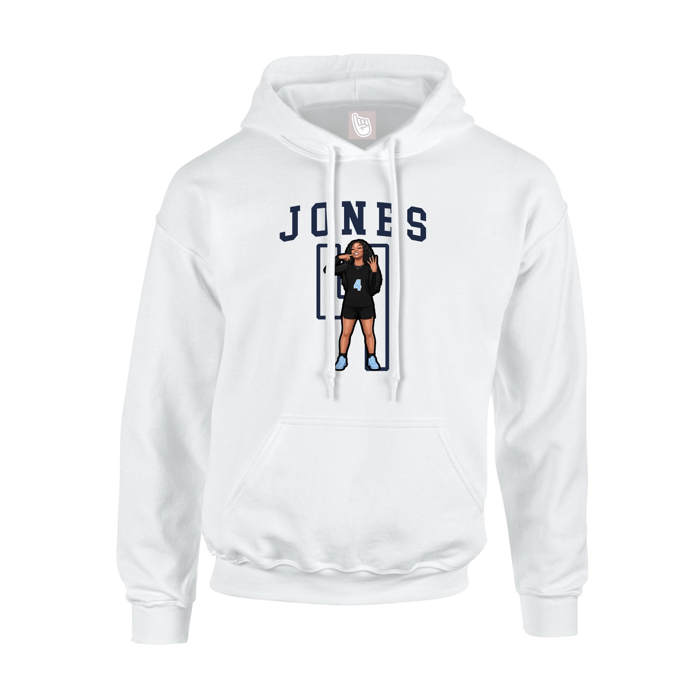 Youth Hoodie — Shirsey in White