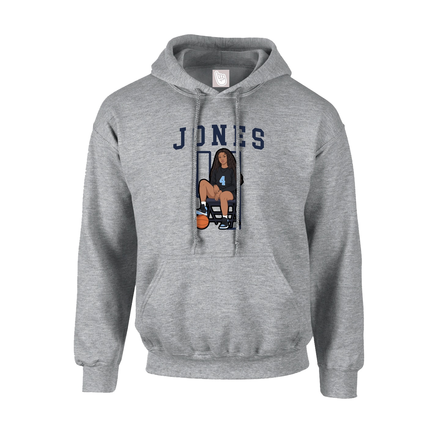 Youth Hoodie — Shirsey in Grey