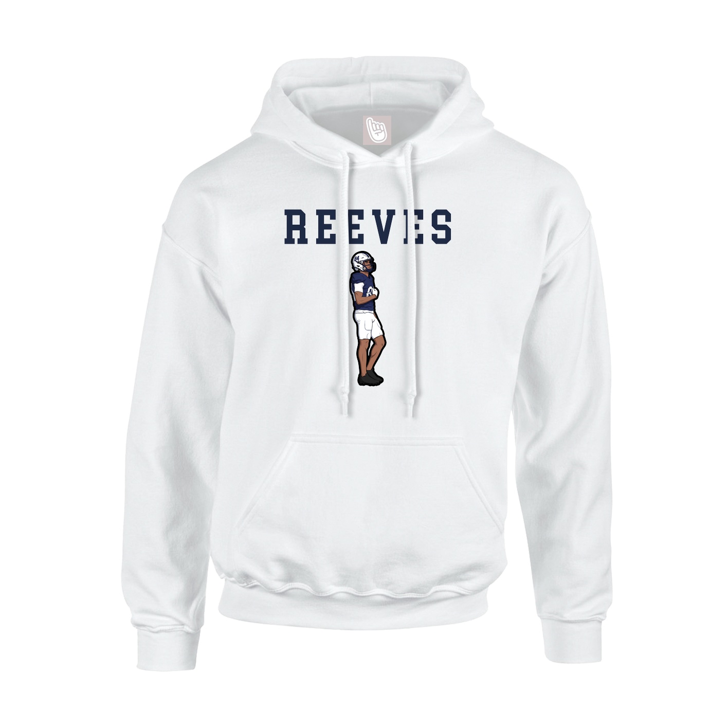 Hoodie — Shirsey in White