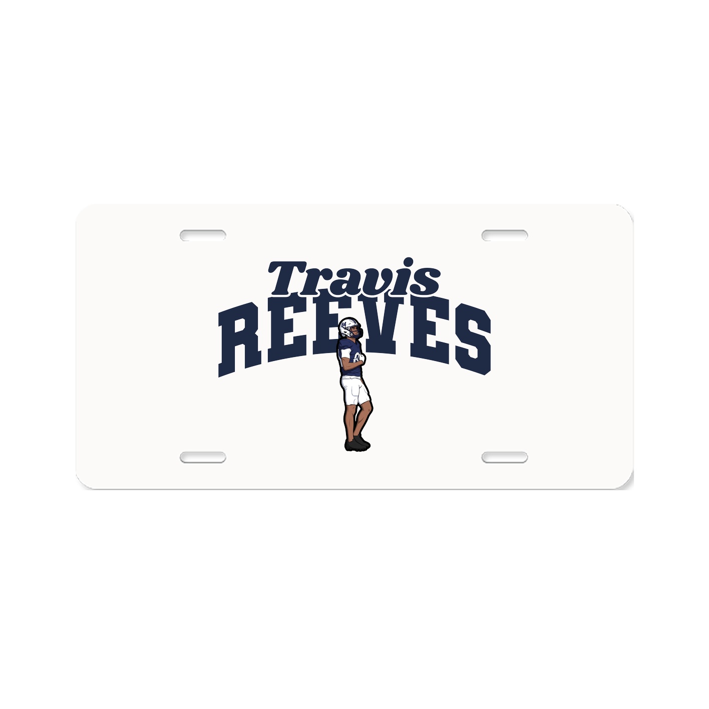 License Plate — Signature Arch in Classic
