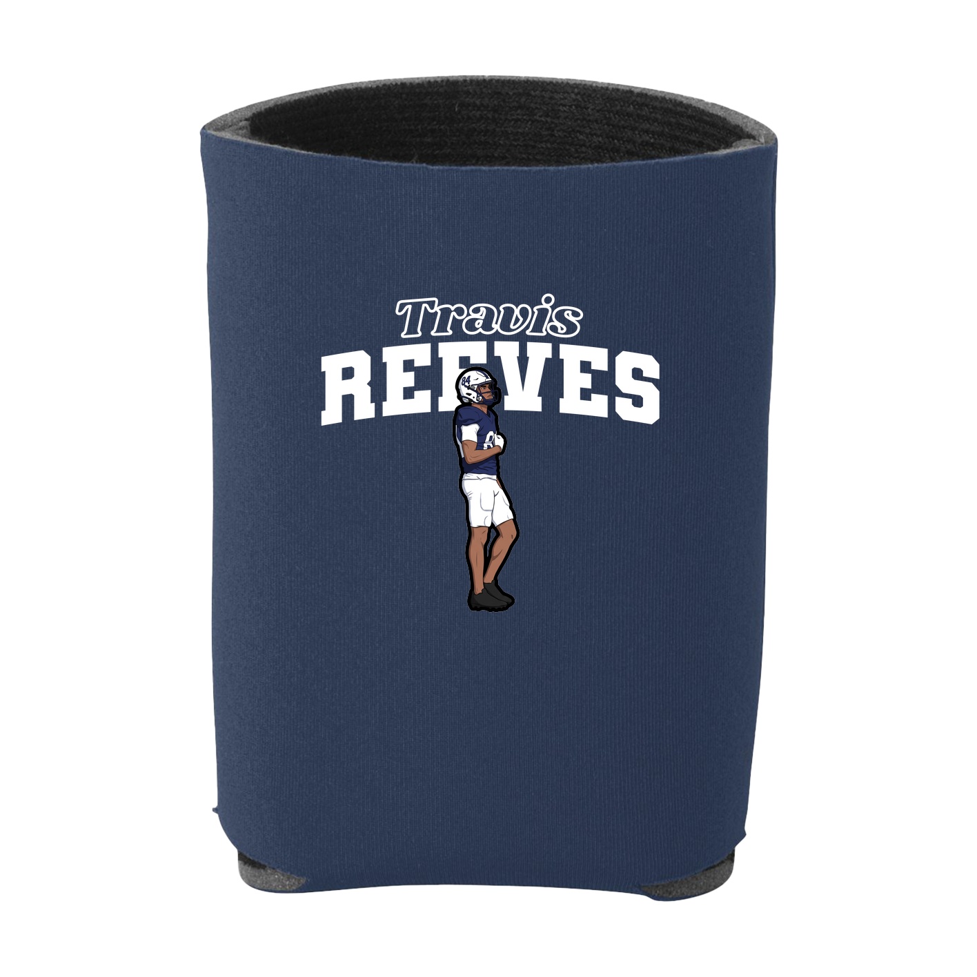 Can Holder — Name Arch in Navy