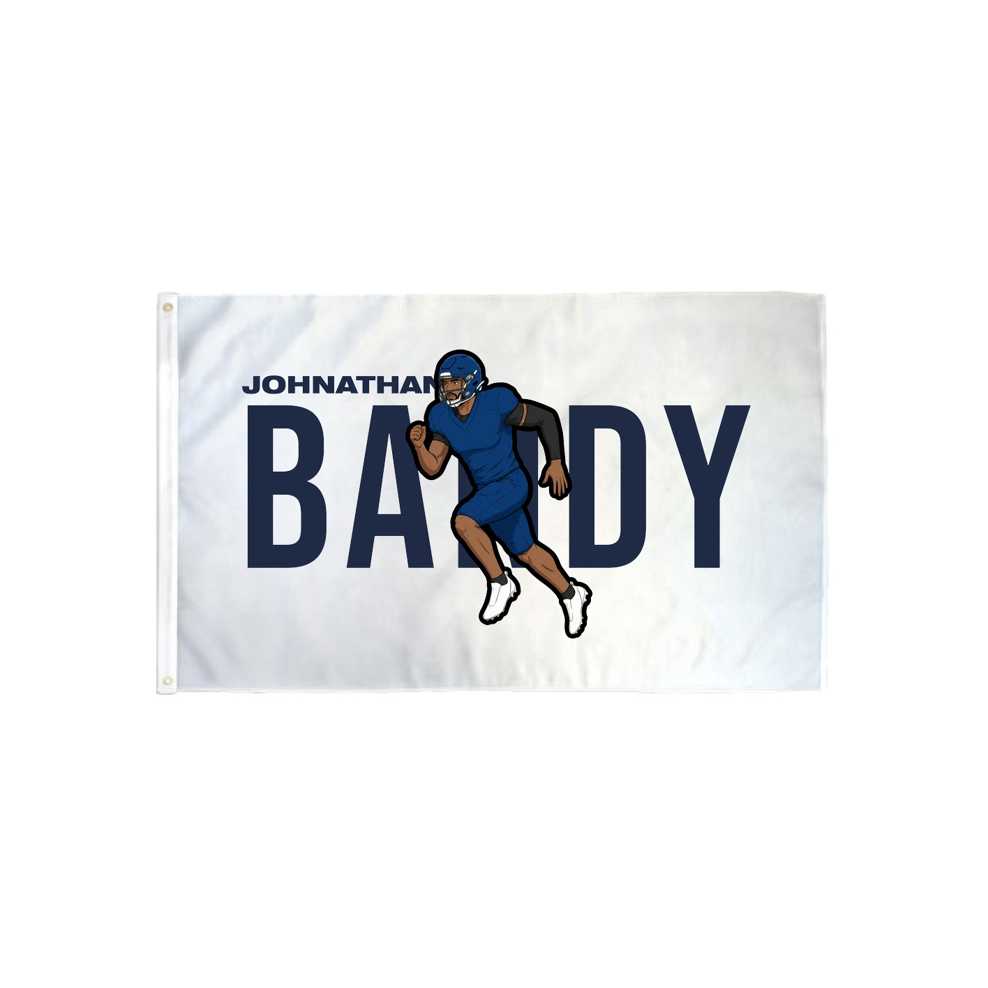 3x5 Flag — Player Name in Classic