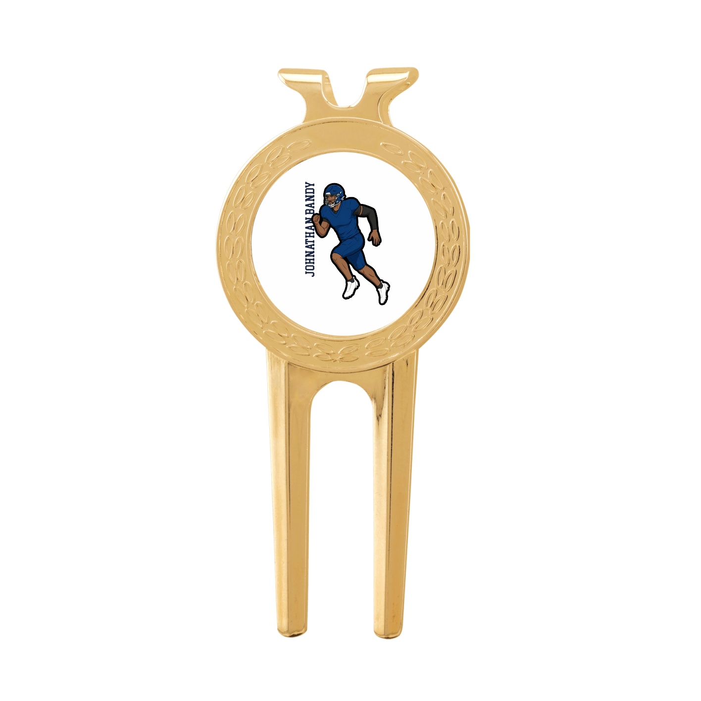 Divot Tool with Ball Marker — Name Vertical in Classic