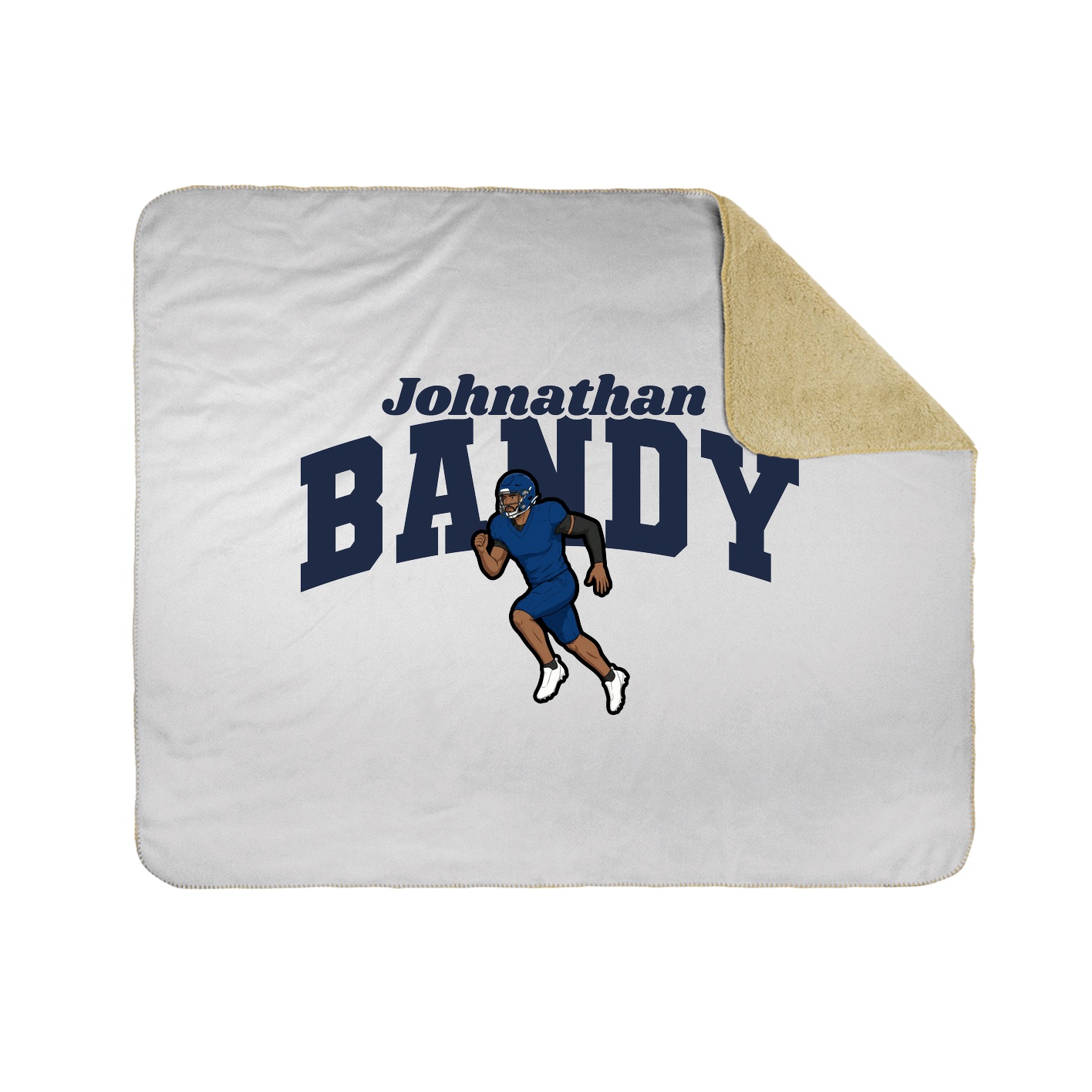 Throw Blanket — Signature Arch in White