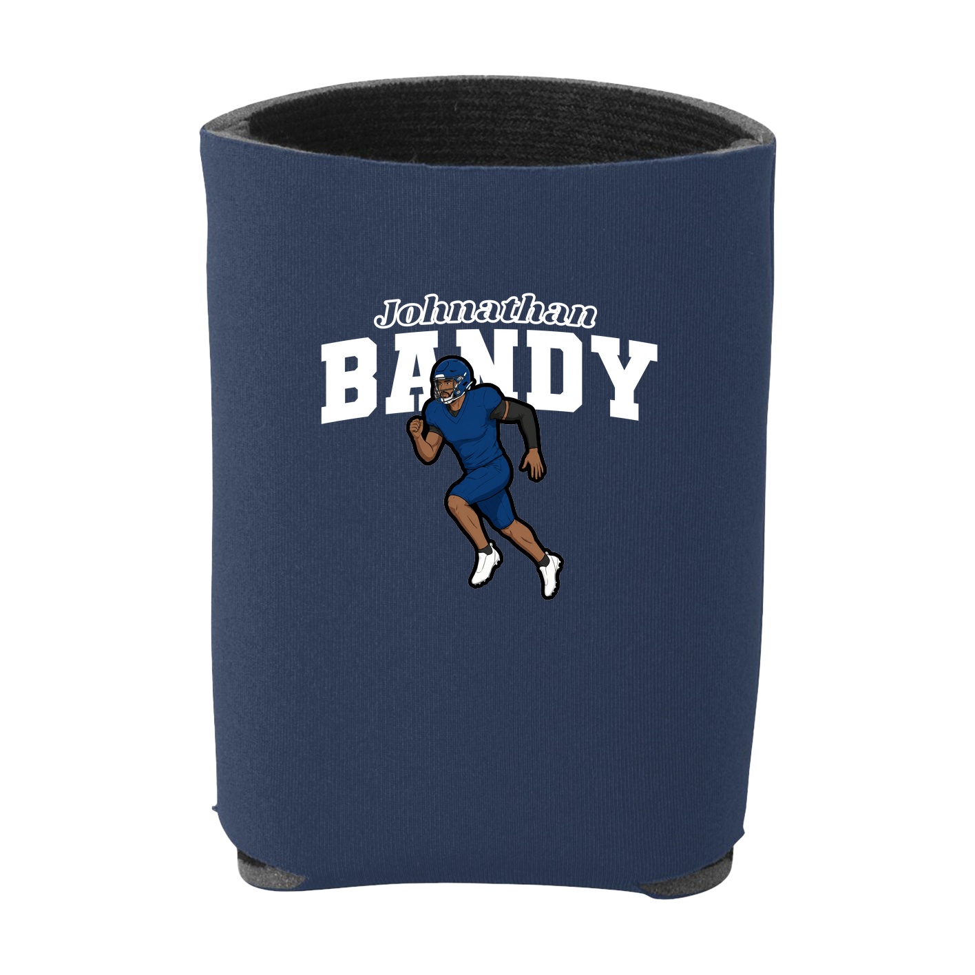 Can Holder — Name Arch in Navy