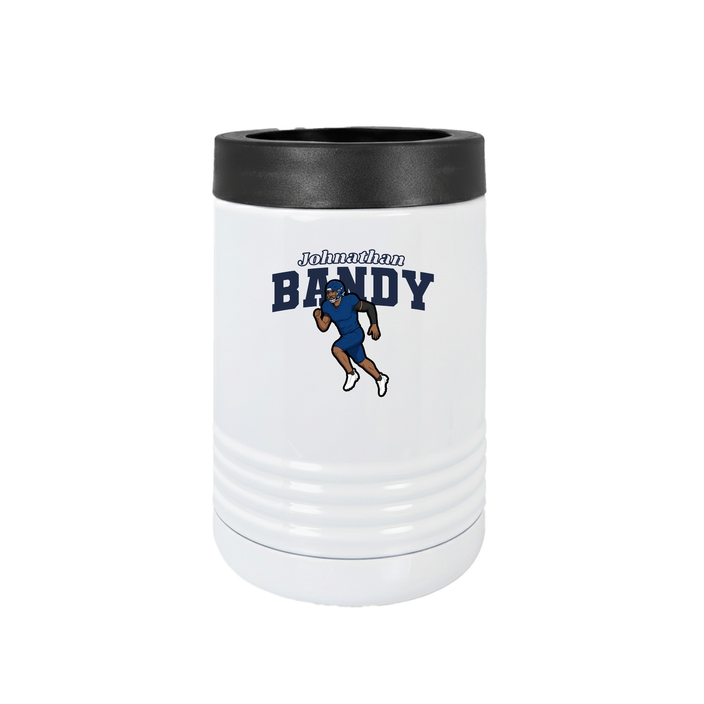 Beverage Holder — Name Arch in White