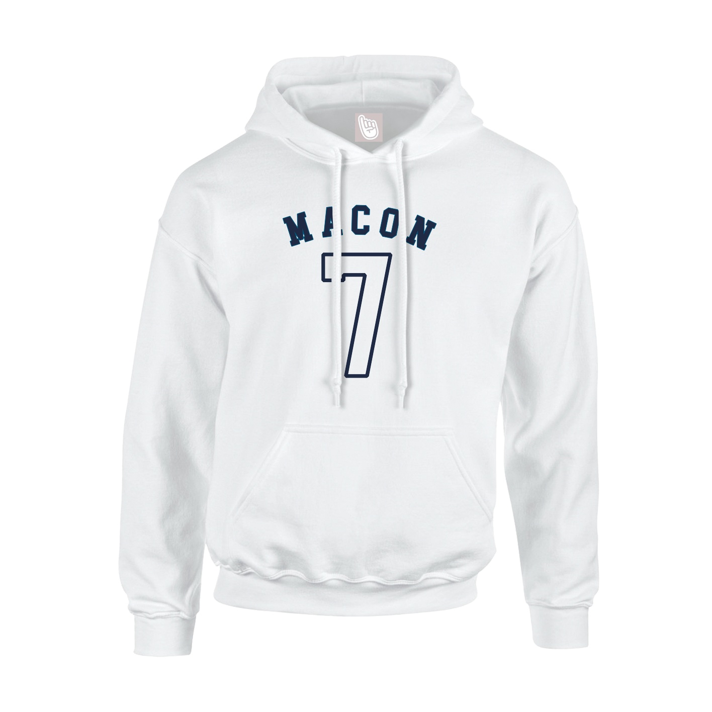 Hoodie — Shirsey Arch in White