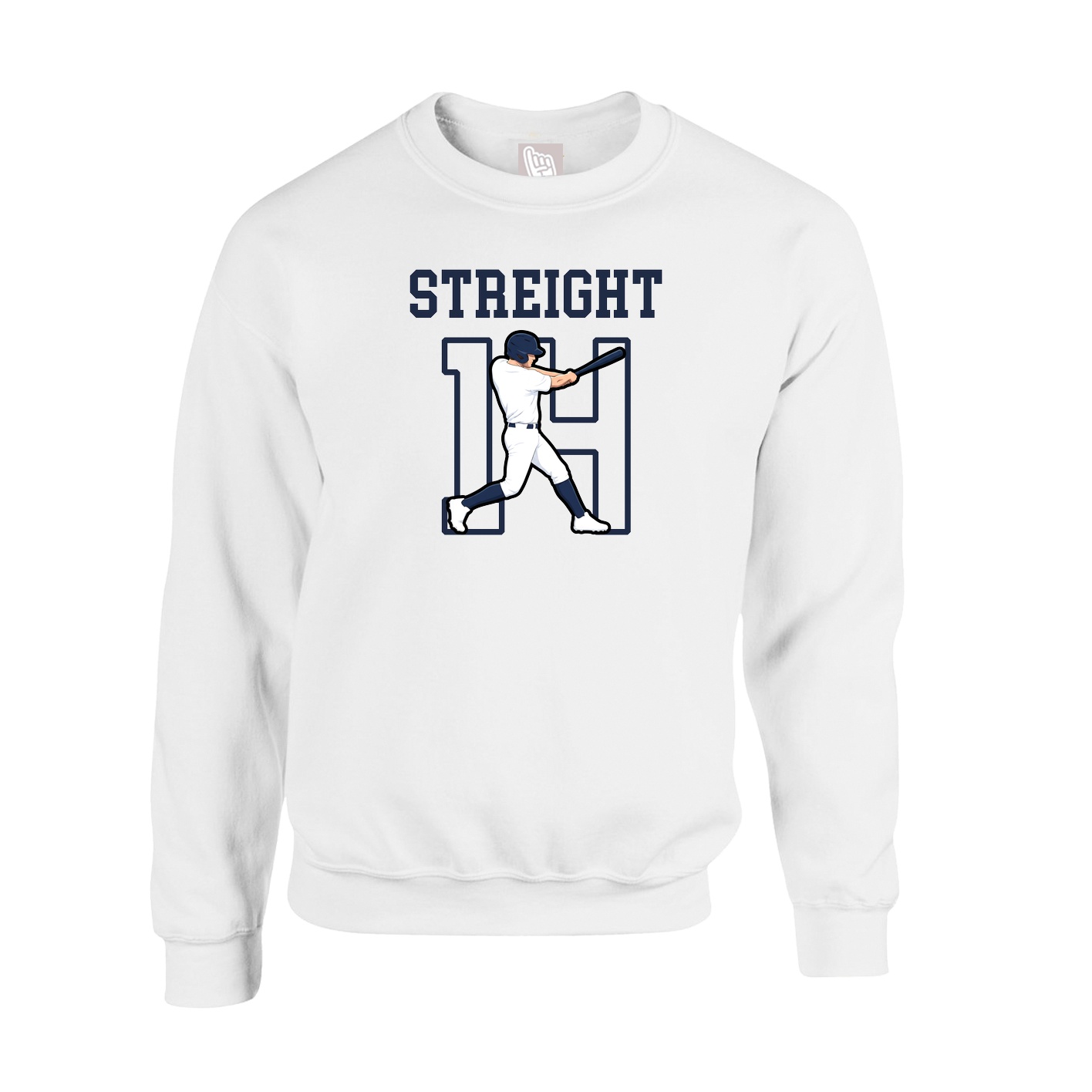 Fleece Crew — Shirsey in White