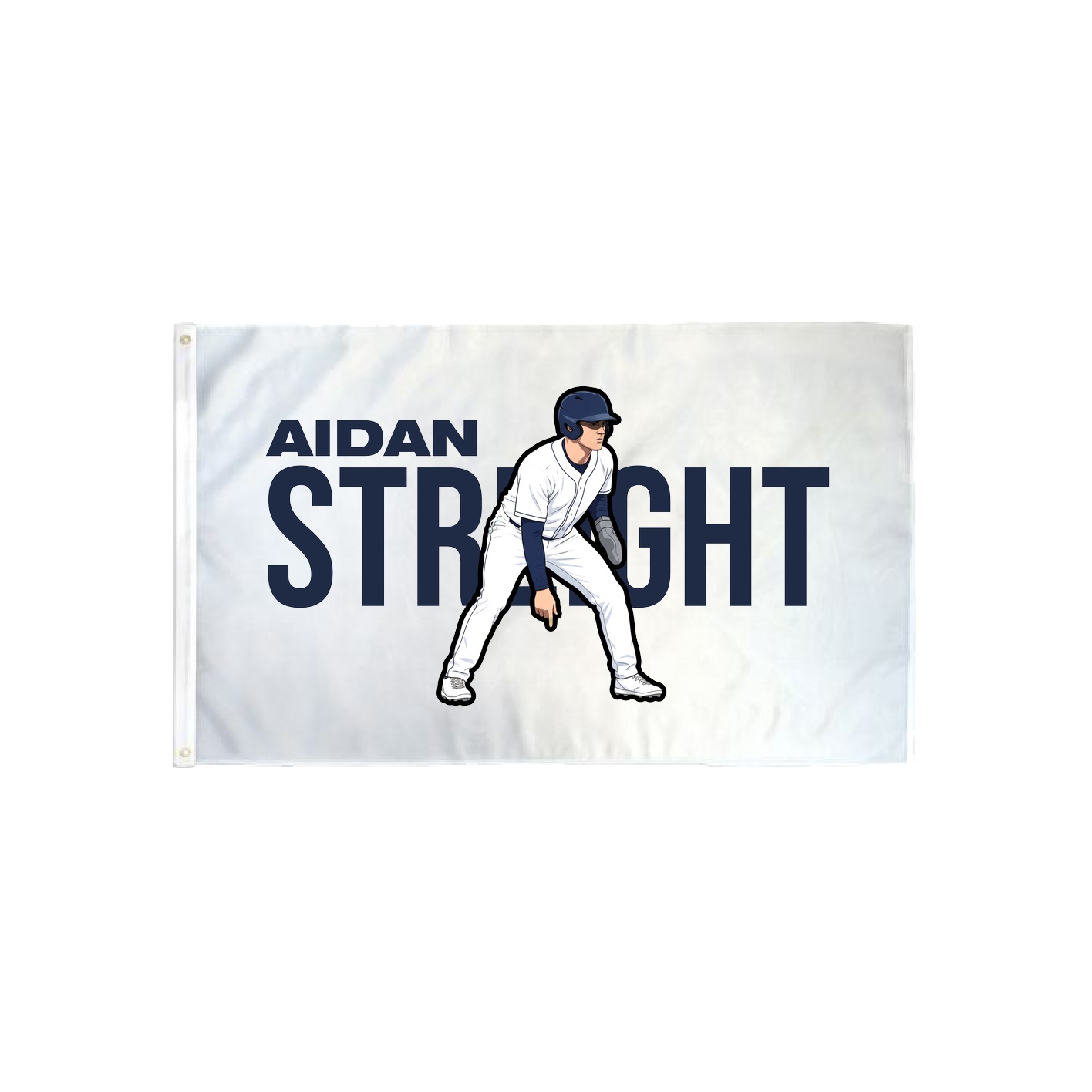 3x5 Flag — Player Name in Classic