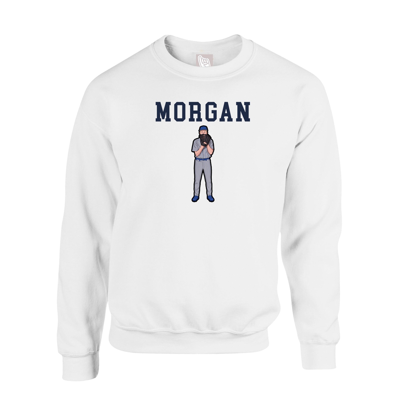 Fleece Crew — Shirsey in White