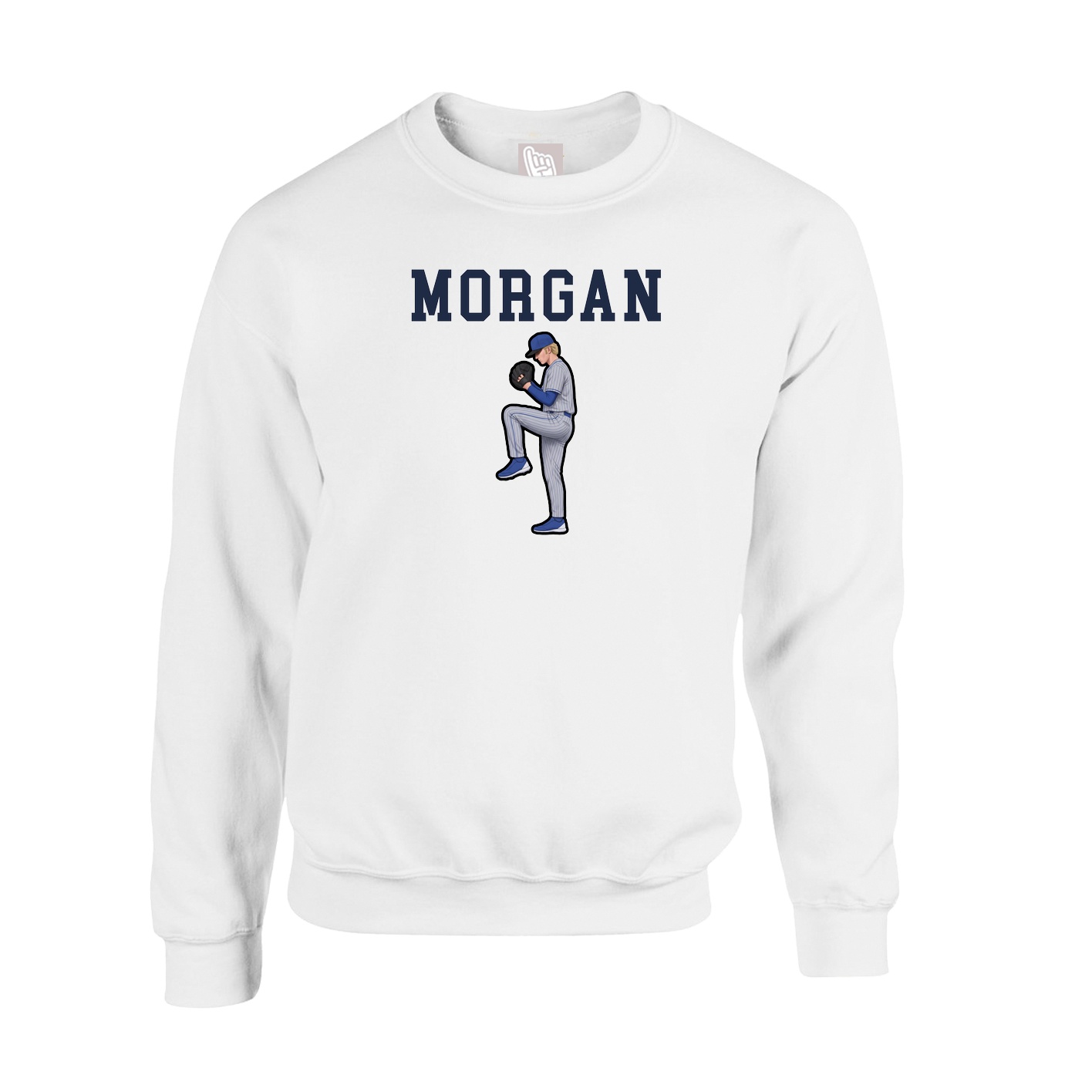 Fleece Crew — Shirsey in White