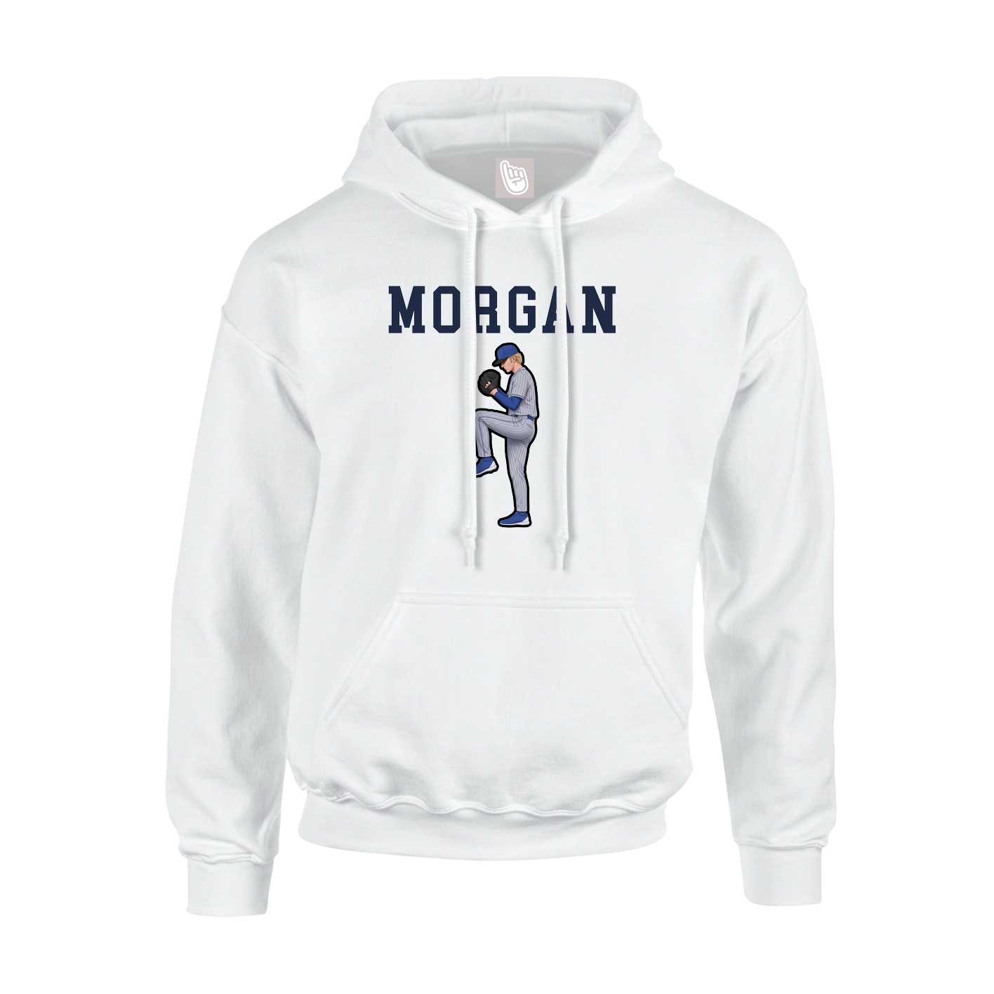 Youth Hoodie — Shirsey in White
