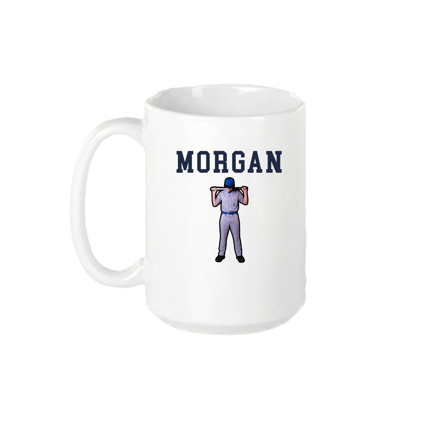 15oz Coffee Mug — Shirsey in White