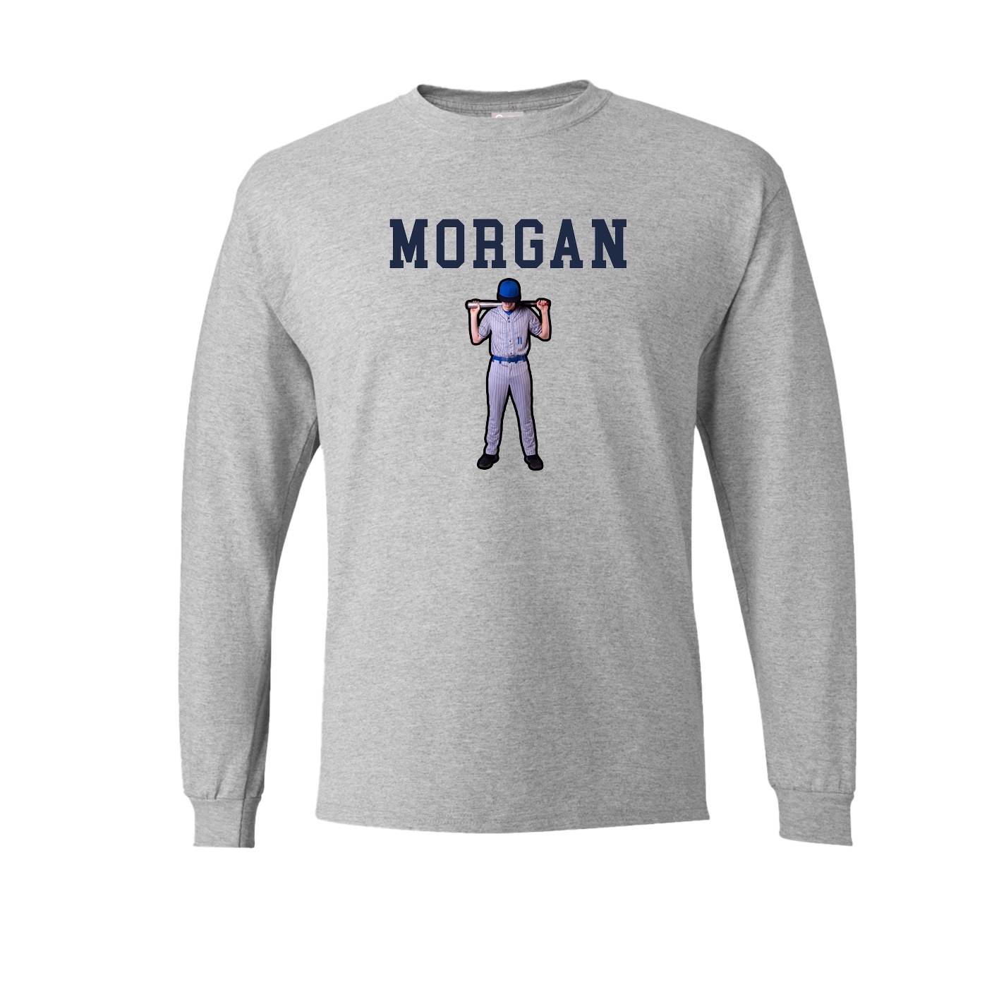 Long Sleeve Tee — Shirsey in Grey