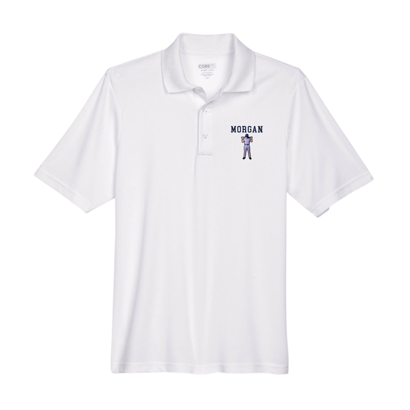 Performance Polo — Shirsey in White