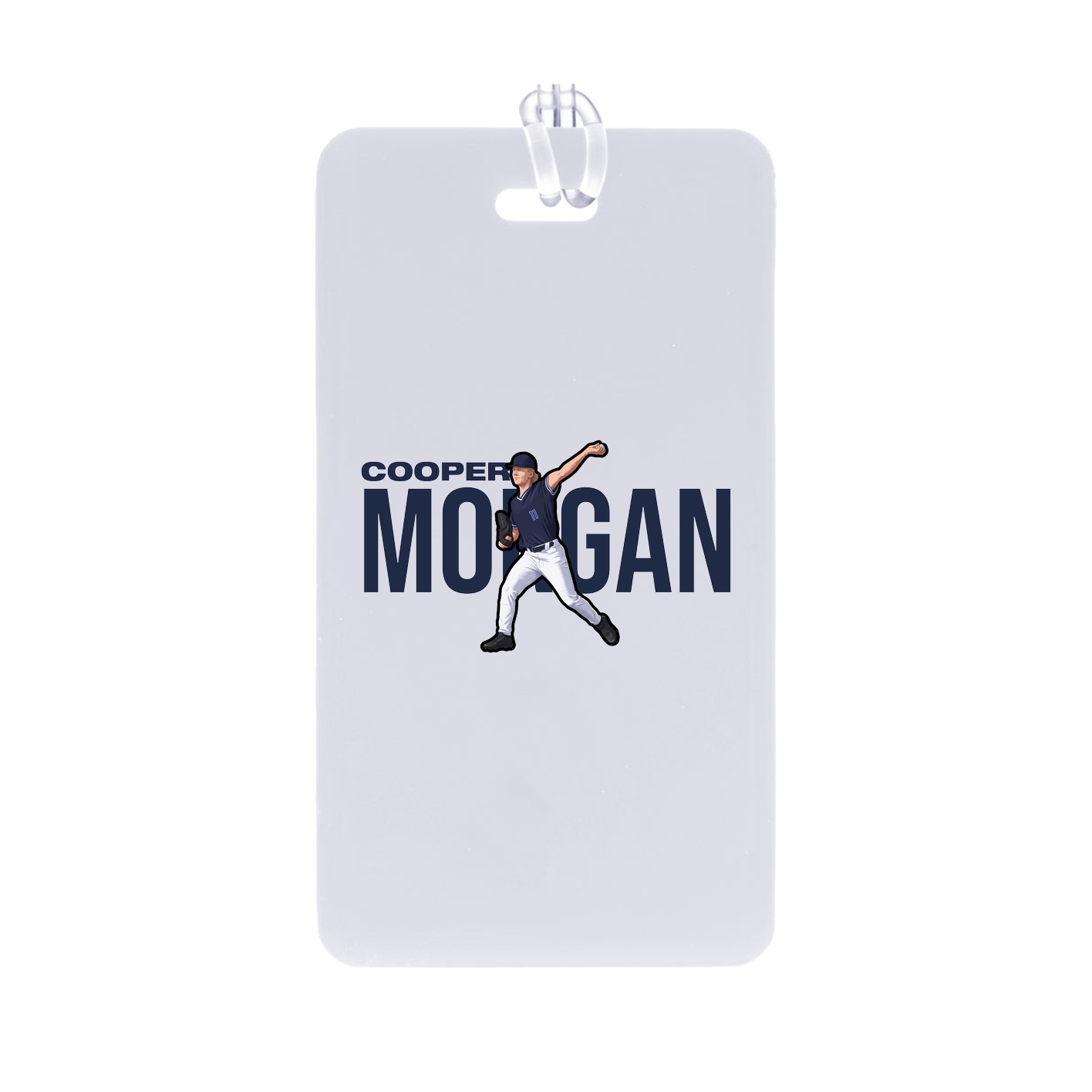 Bag Tag — Player Name in Classic
