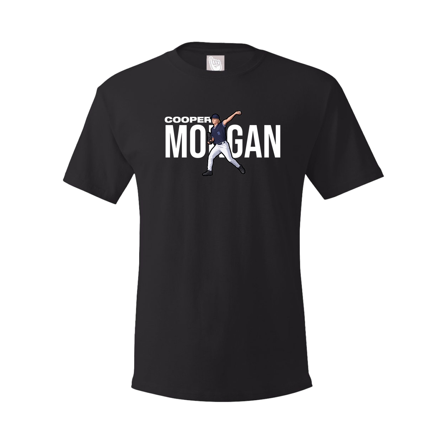 Youth Tee — Player Name in Black