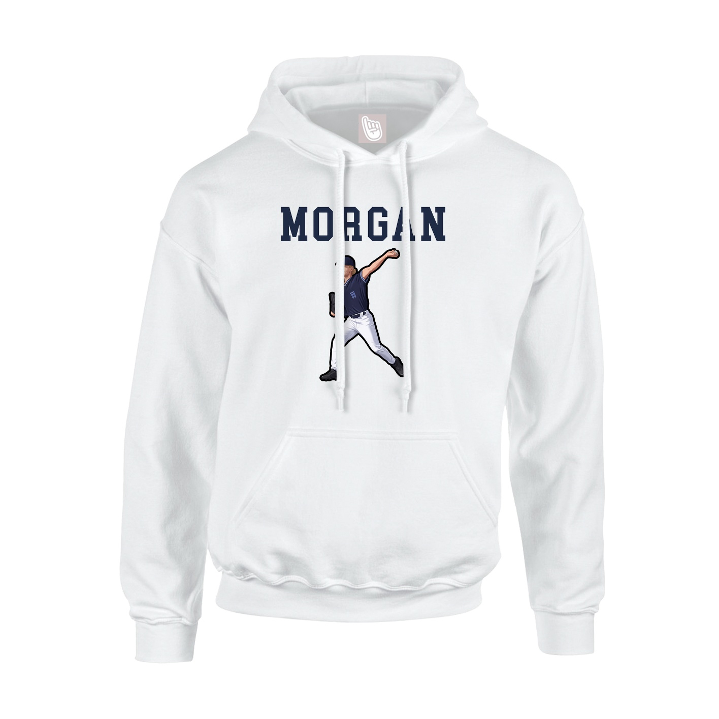 Youth Hoodie — Shirsey in White