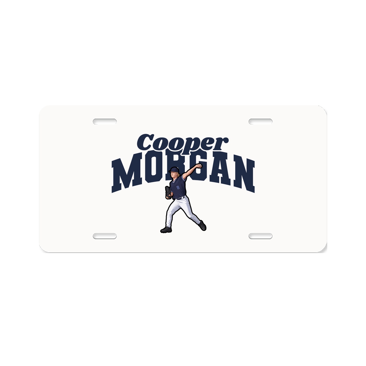 License Plate — Signature Arch in Classic