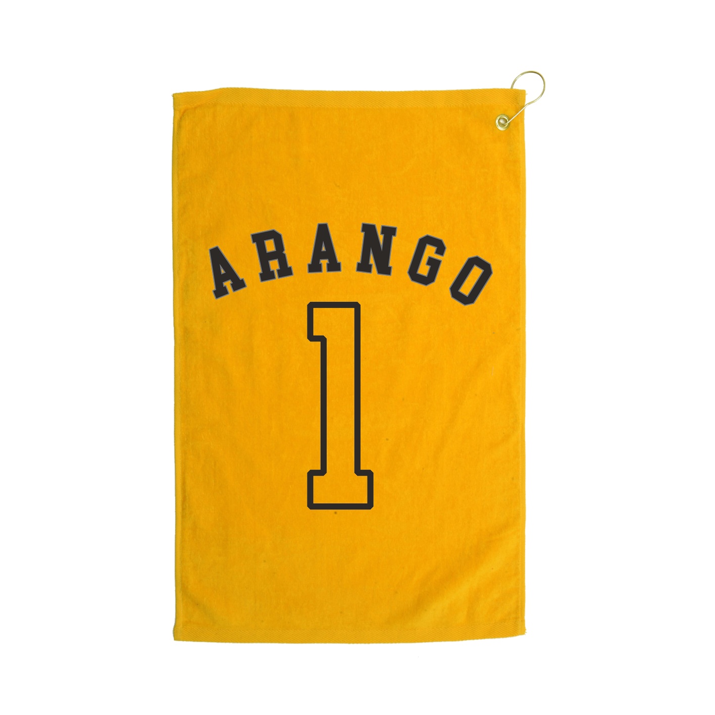 Golf Towel — Shirsey Arch in Gold