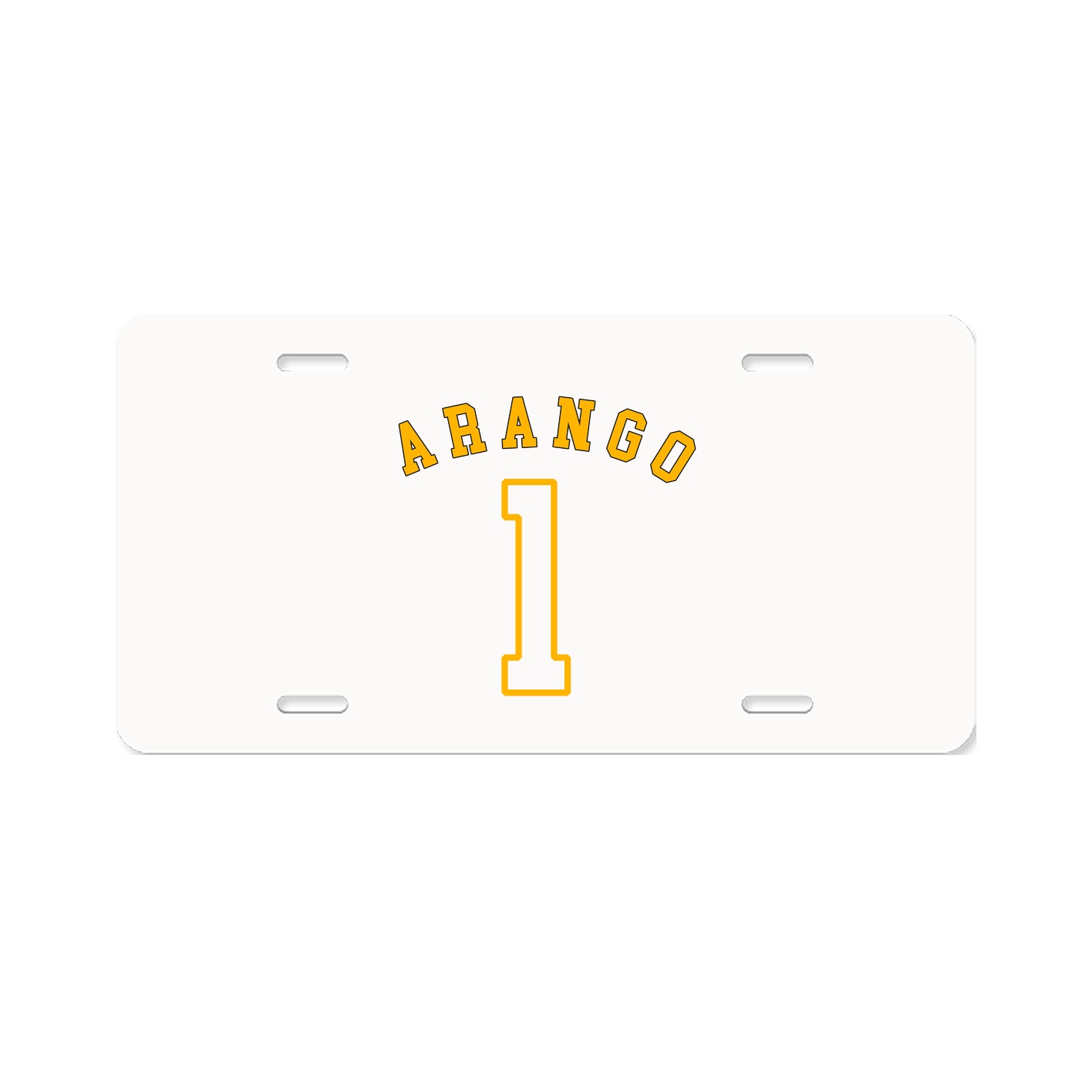 License Plate — Shirsey Arch in Classic