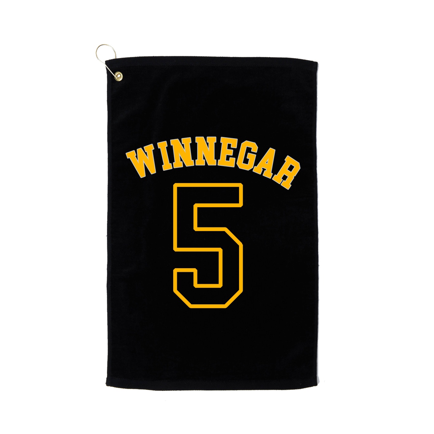 Golf Towel — Shirsey Arch in Black