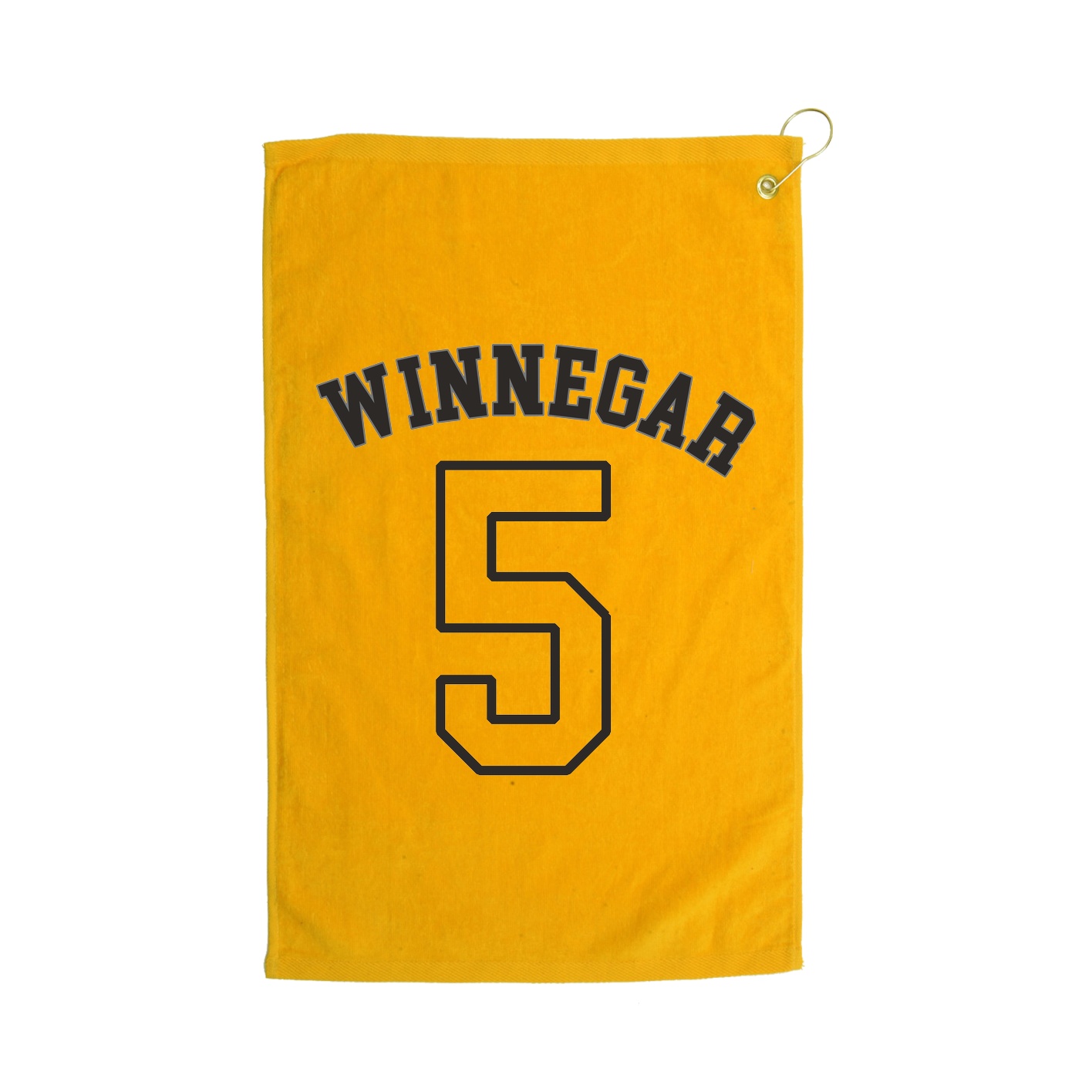 Golf Towel — Shirsey Arch in Gold