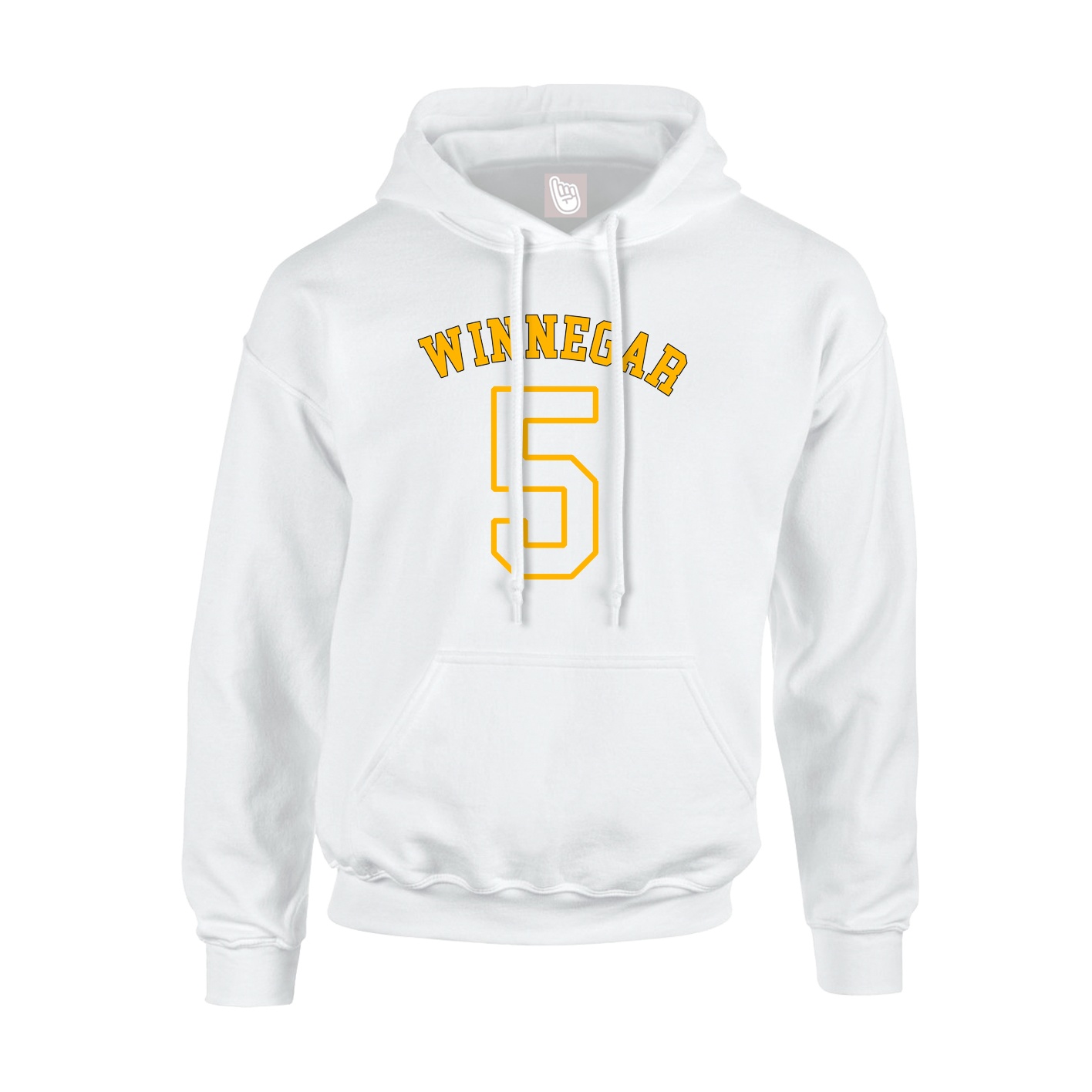Hoodie — Shirsey Arch in White
