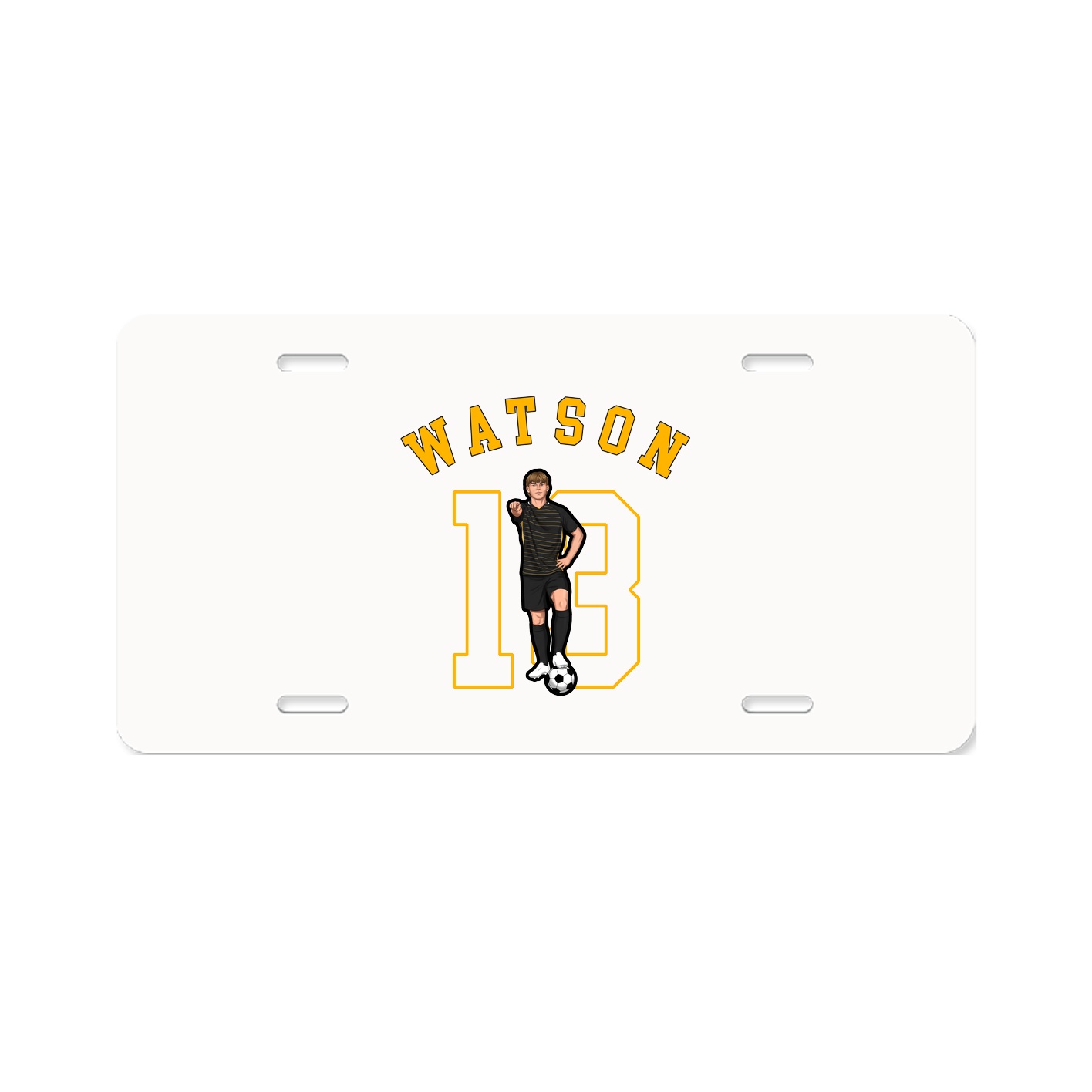 License Plate — Shirsey Arch in Classic