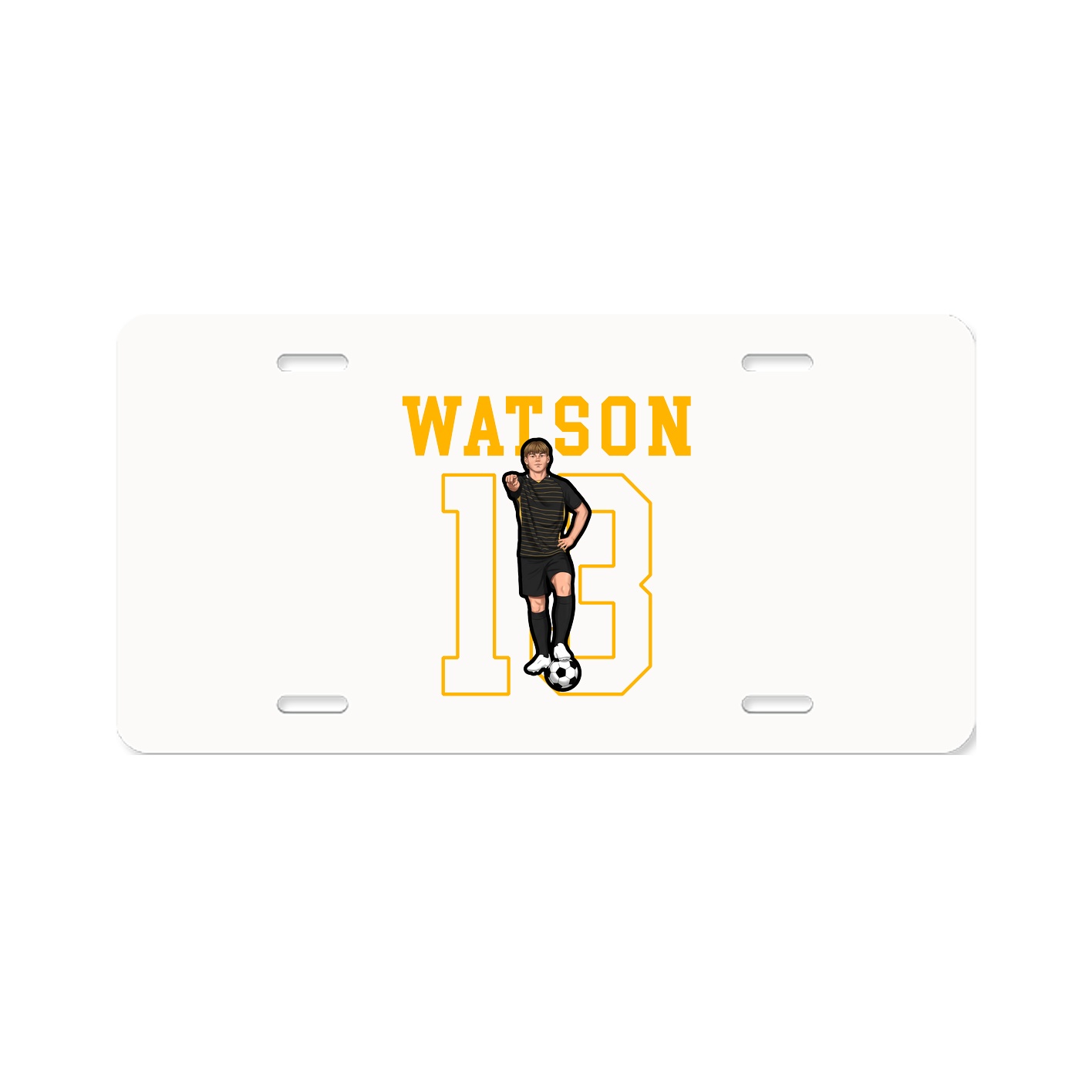 License Plate — Shirsey in Classic