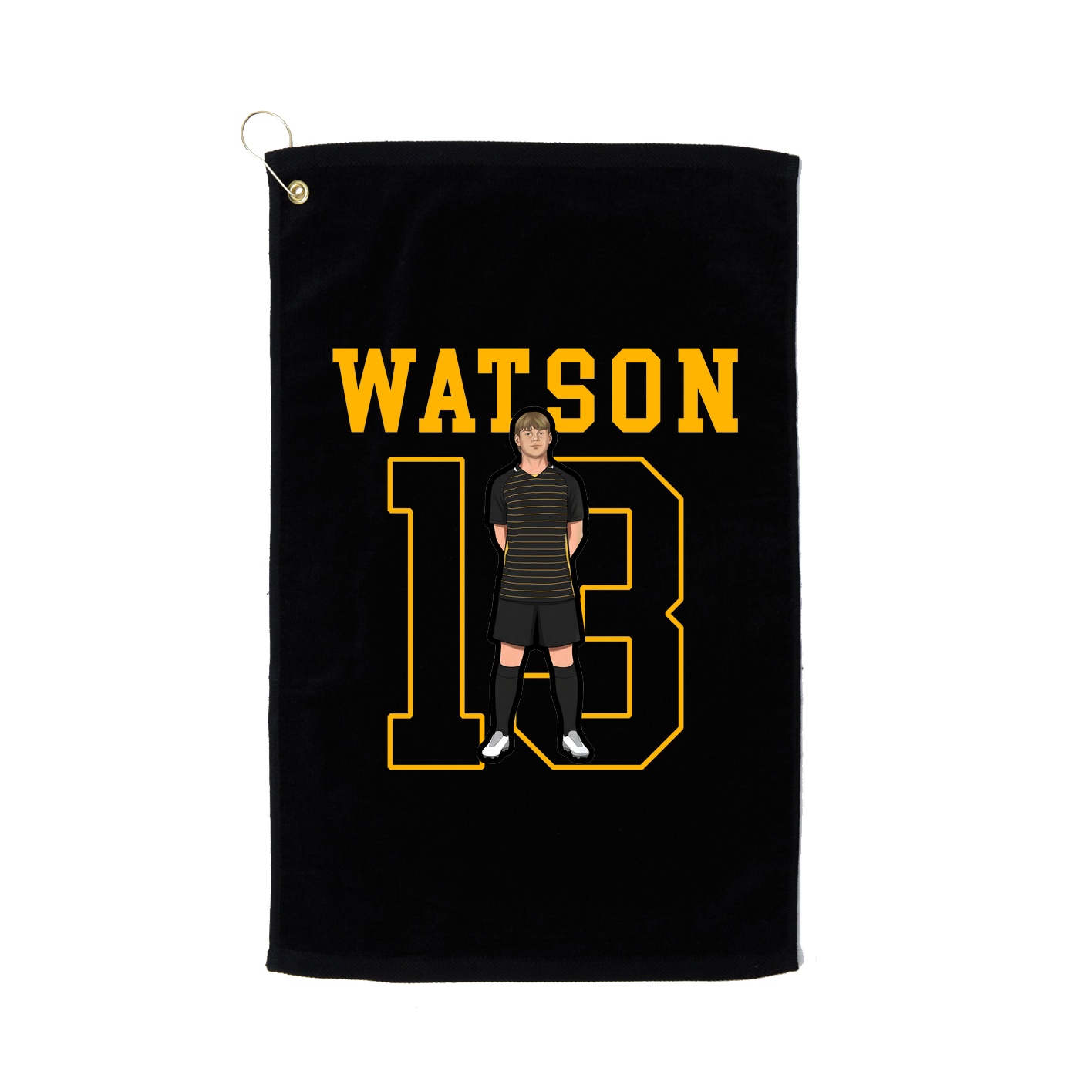 Golf Towel — Shirsey in Black