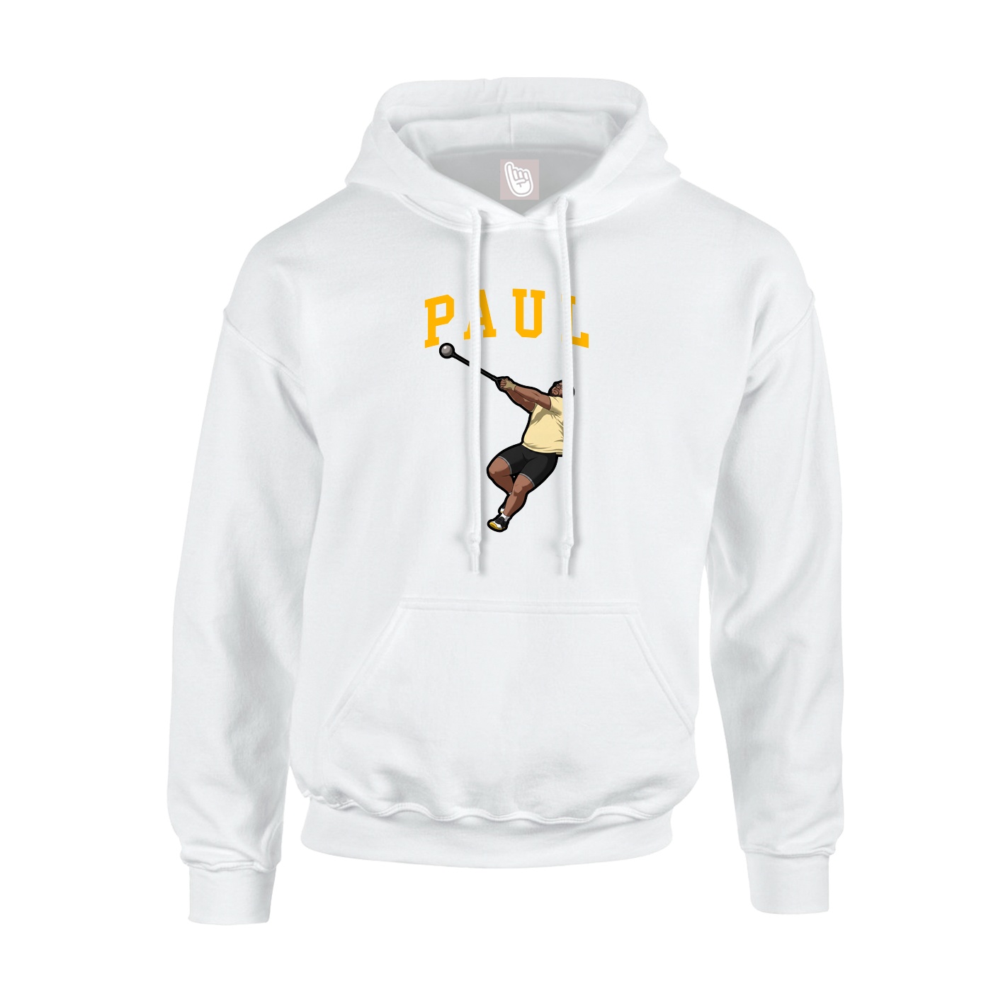 Hoodie — Shirsey in White