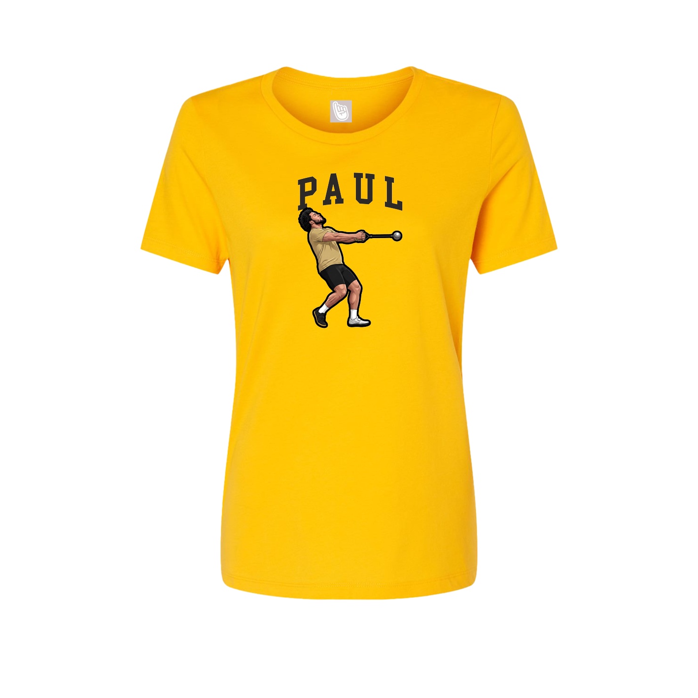 Fitted Women's Tee — Shirsey in Gold