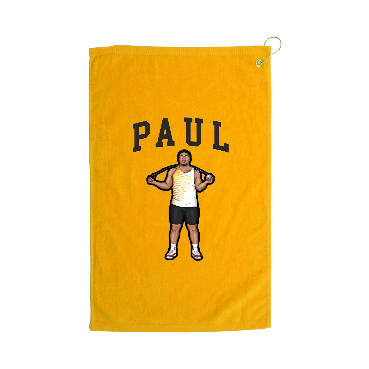 Golf Towel — Shirsey in Gold