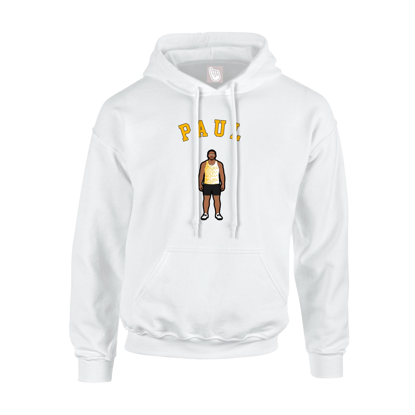 Hoodie — Shirsey Arch in White