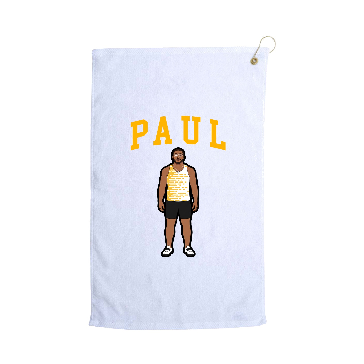 Golf Towel — Shirsey in White