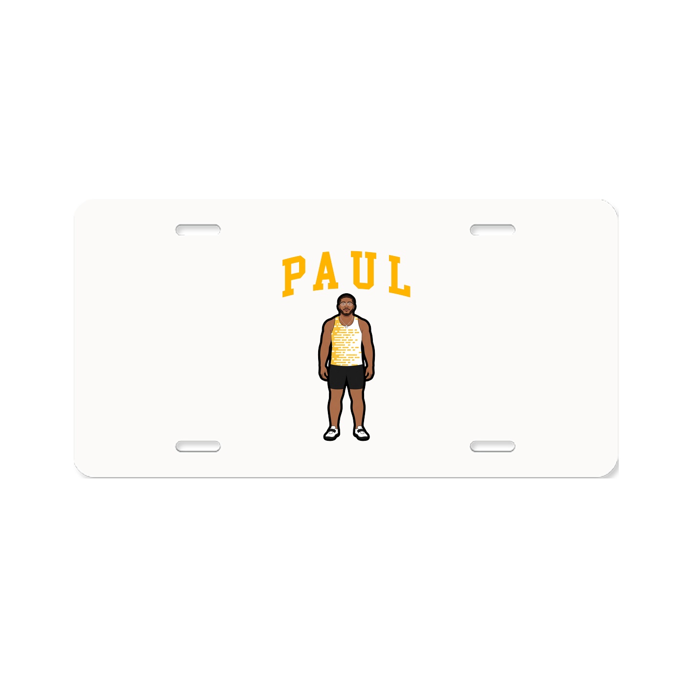 License Plate — Shirsey in Classic