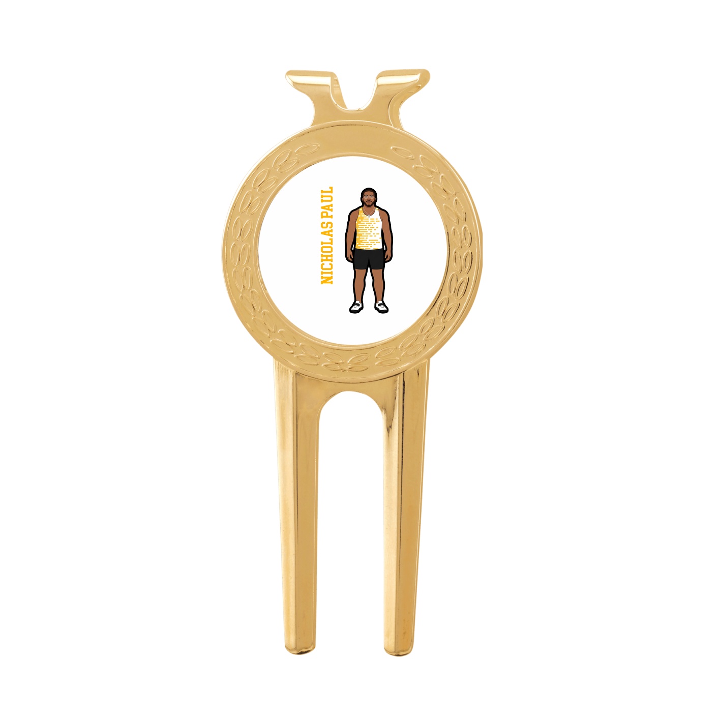Divot Tool with Ball Marker — Name Vertical in Classic