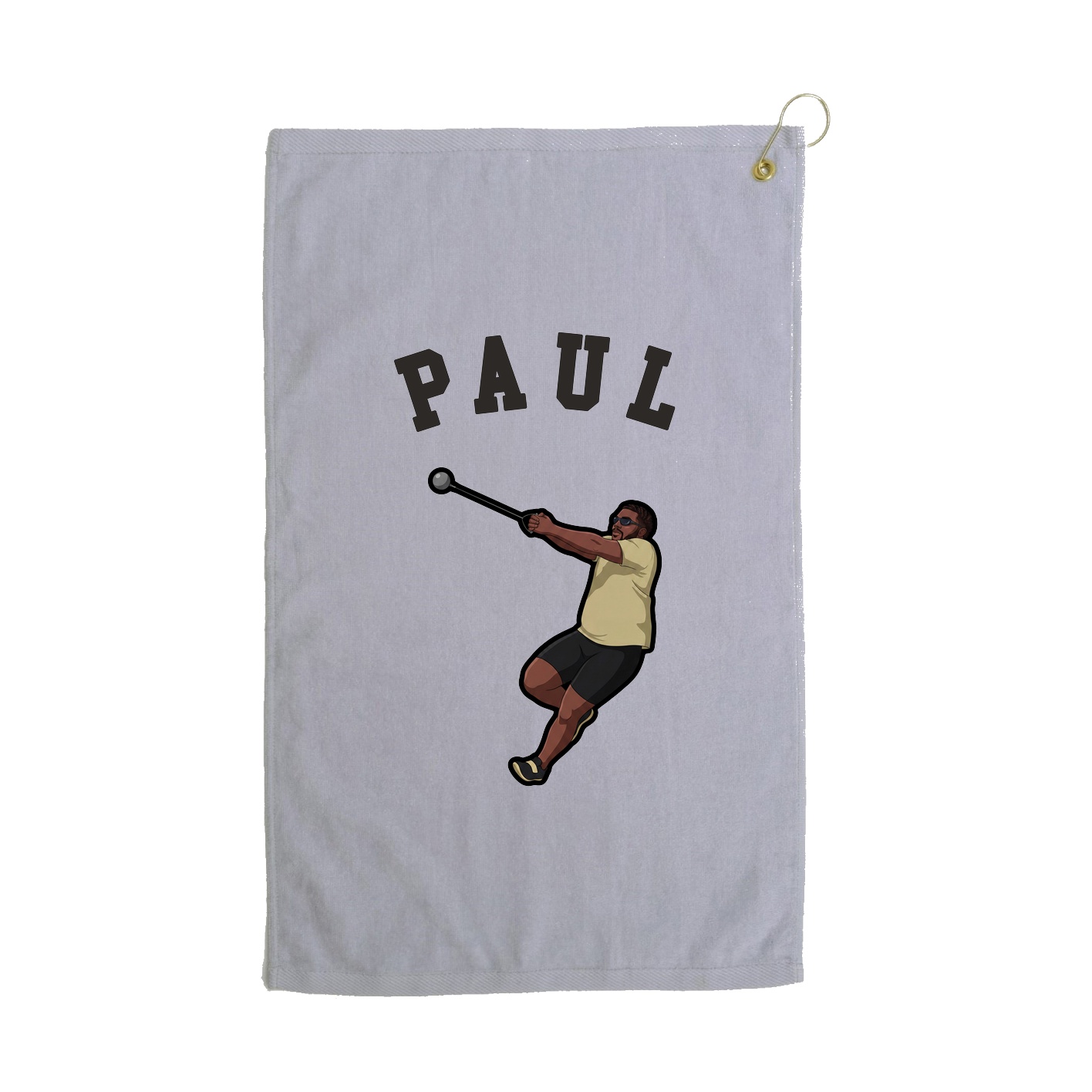 Golf Towel — Shirsey Arch in Grey