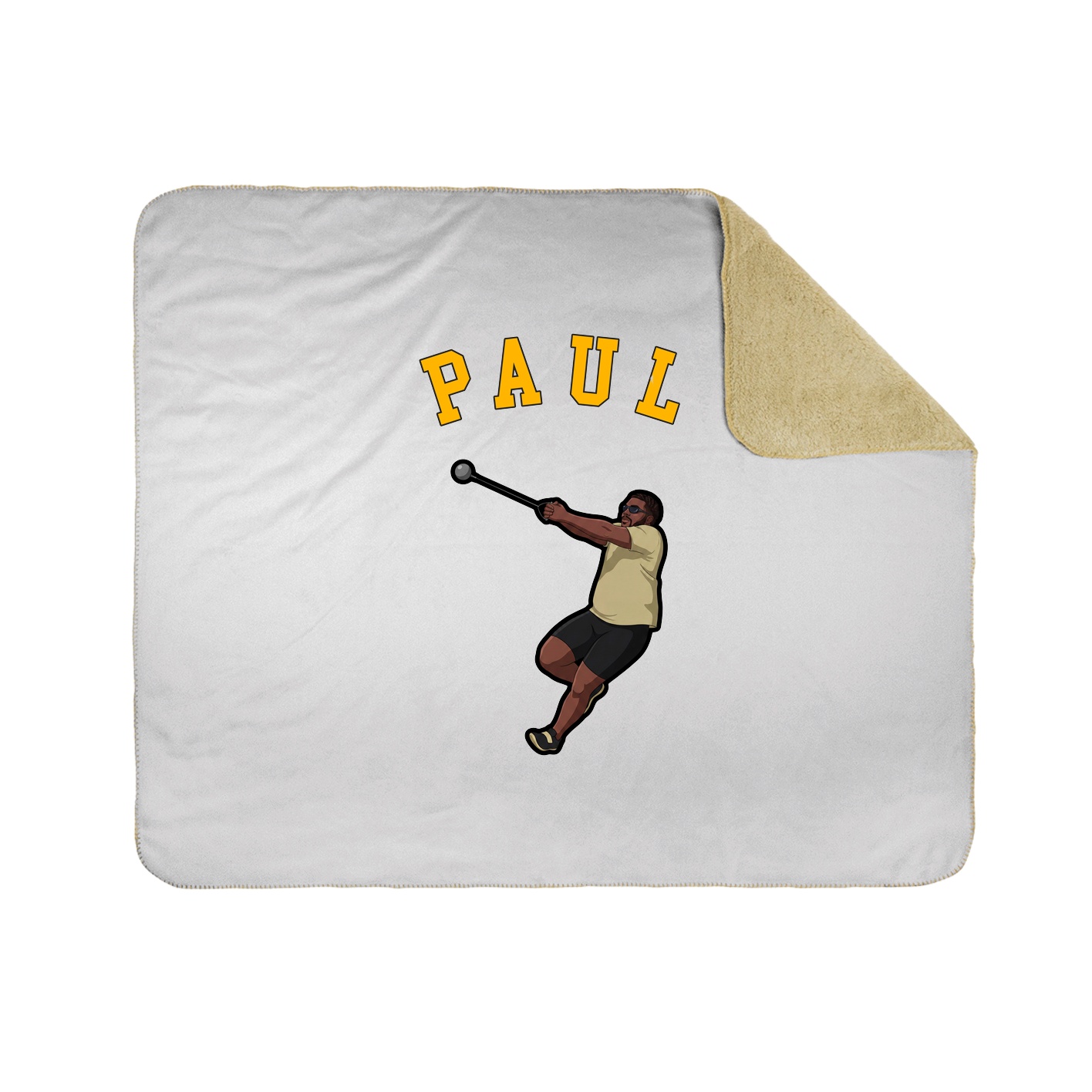 Throw Blanket — Shirsey Arch in White