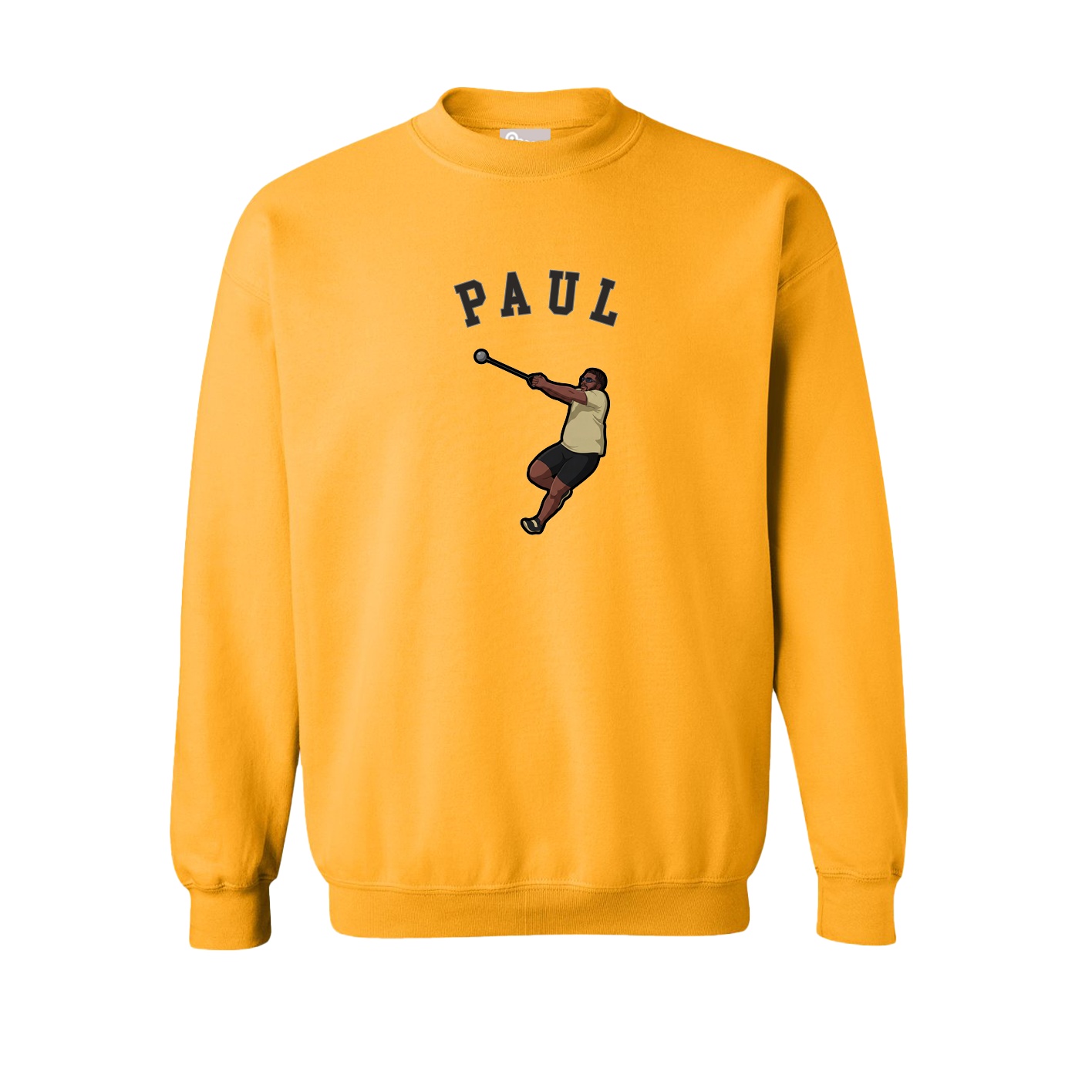 Fleece Crew — Shirsey Arch in Gold