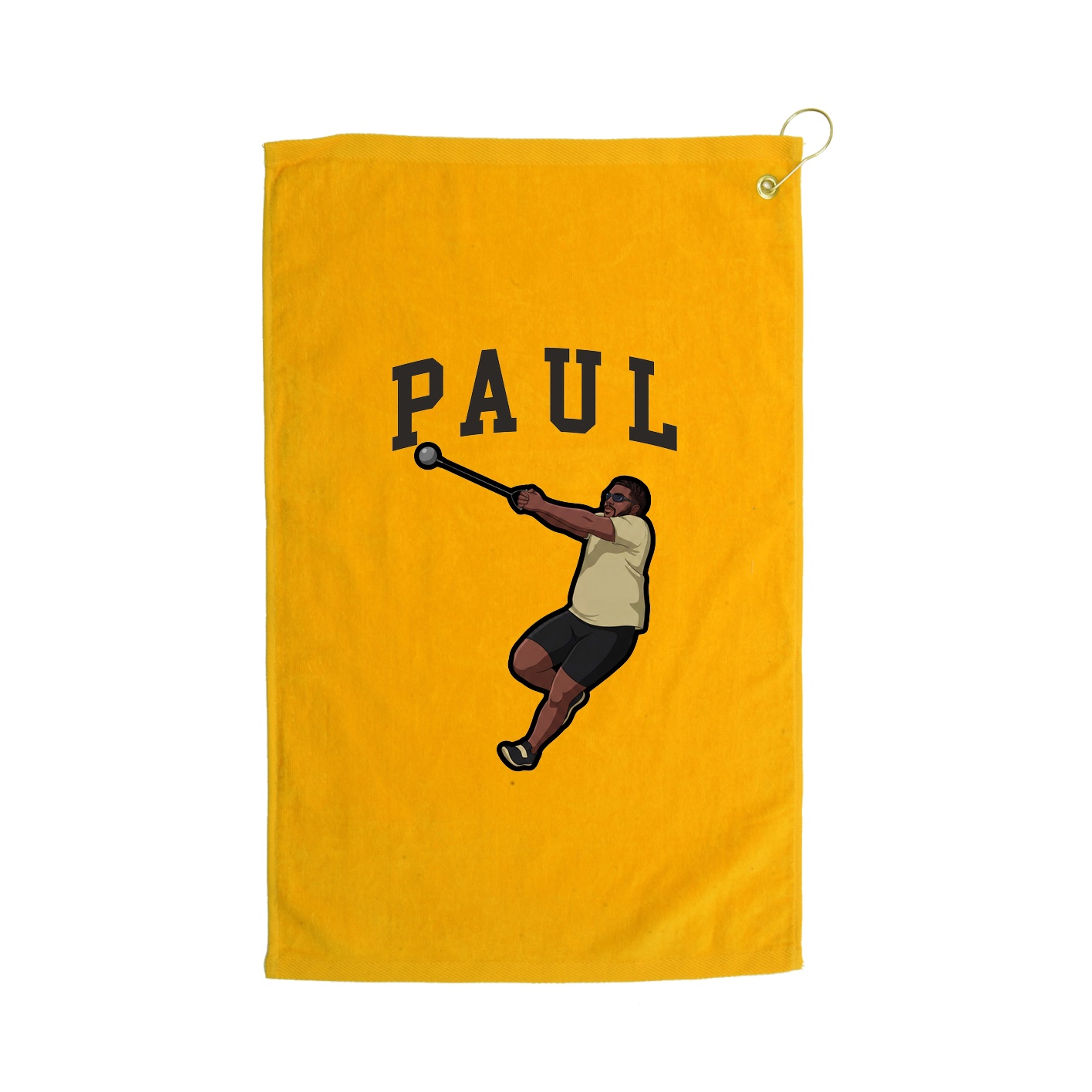Golf Towel — Shirsey in Gold