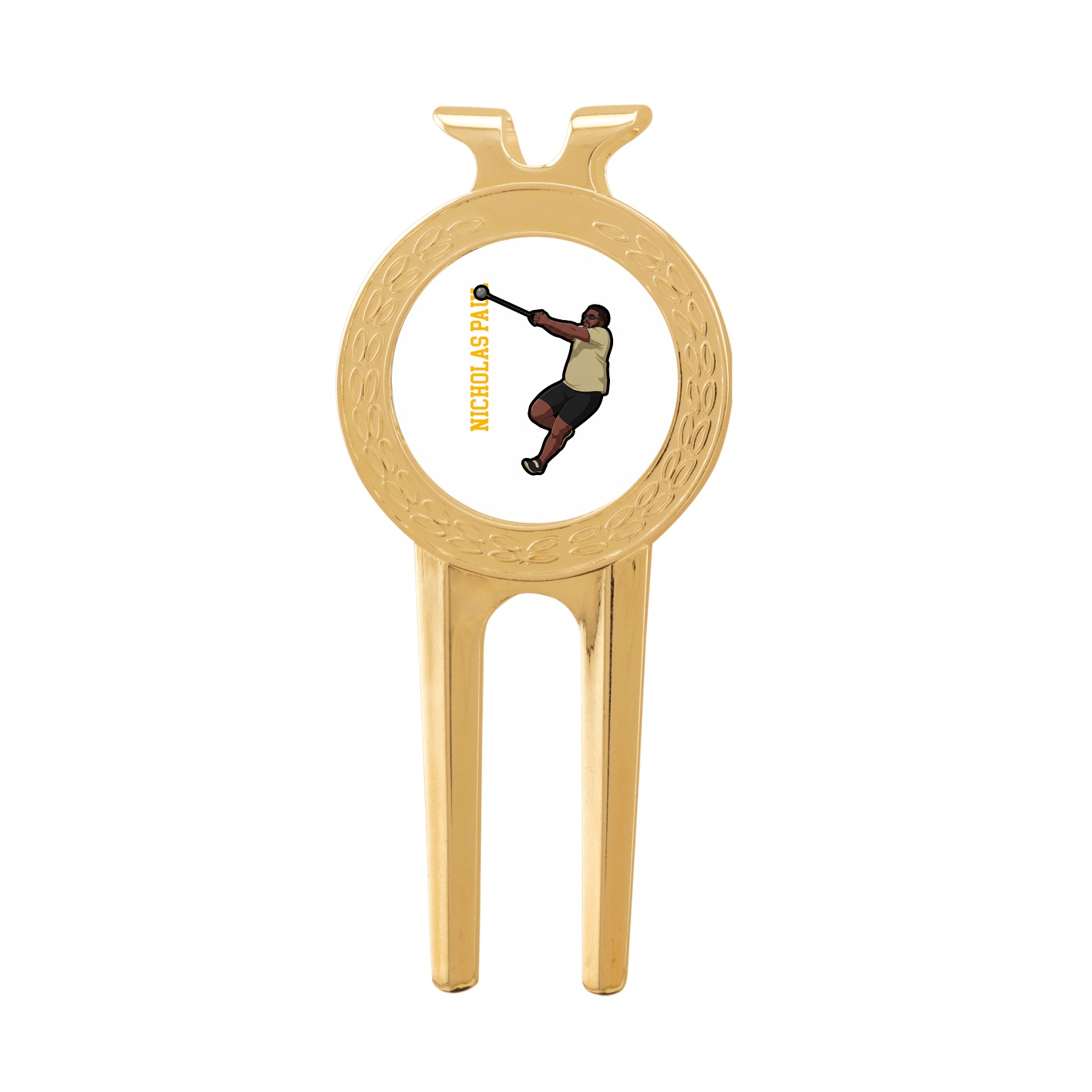 Divot Tool with Ball Marker — Name Vertical in Classic