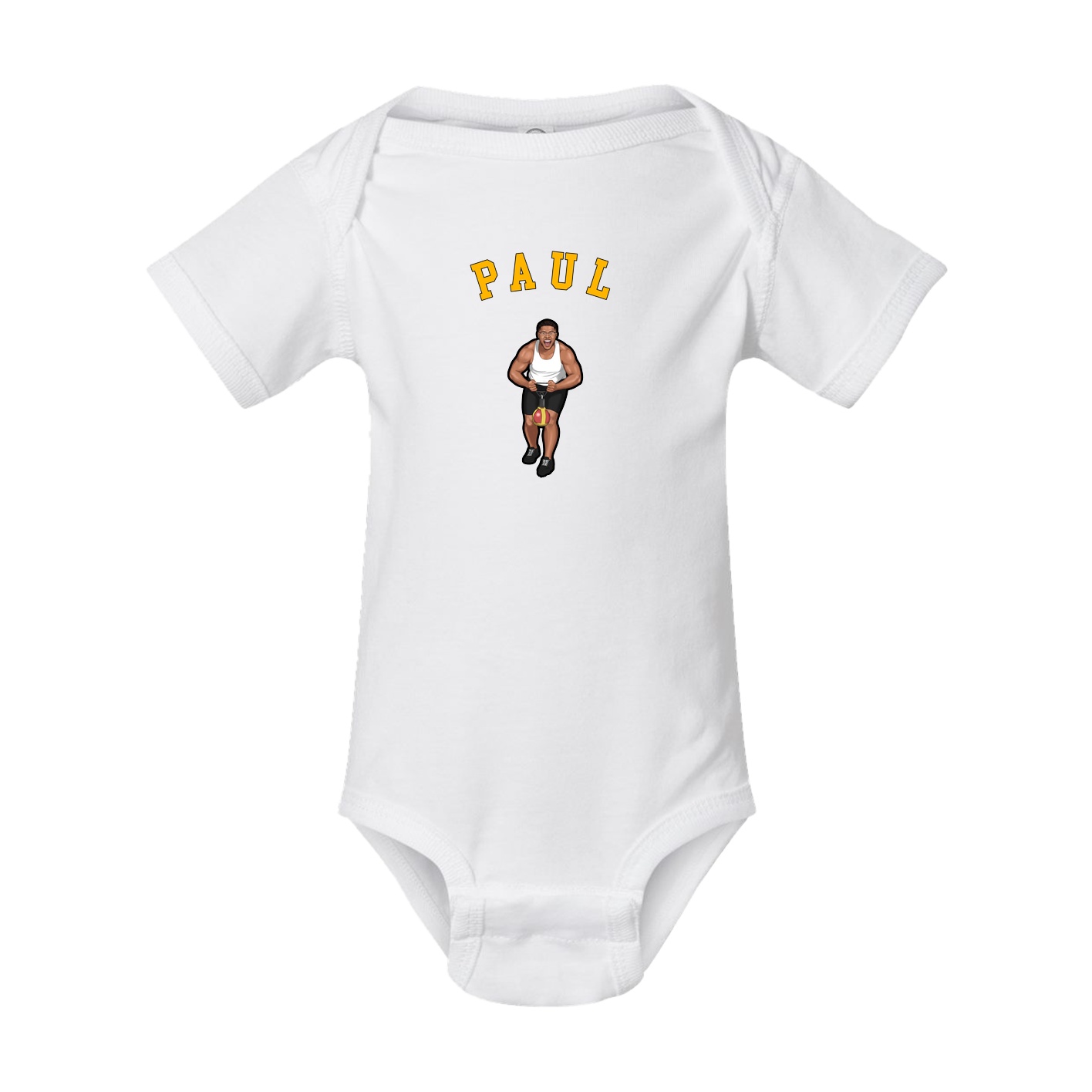 Baby Onesie — Shirsey Arch in White
