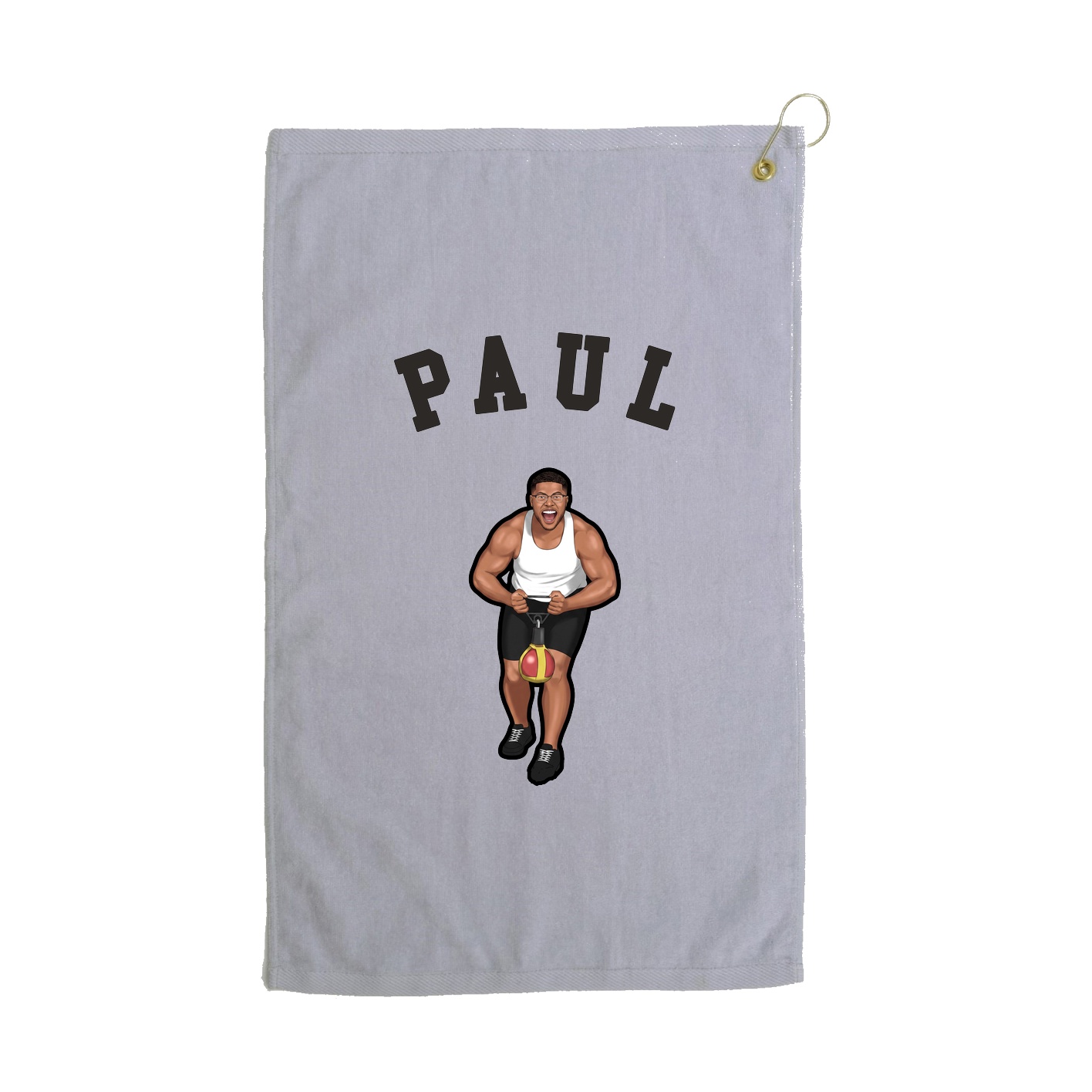 Golf Towel — Shirsey Arch in Grey