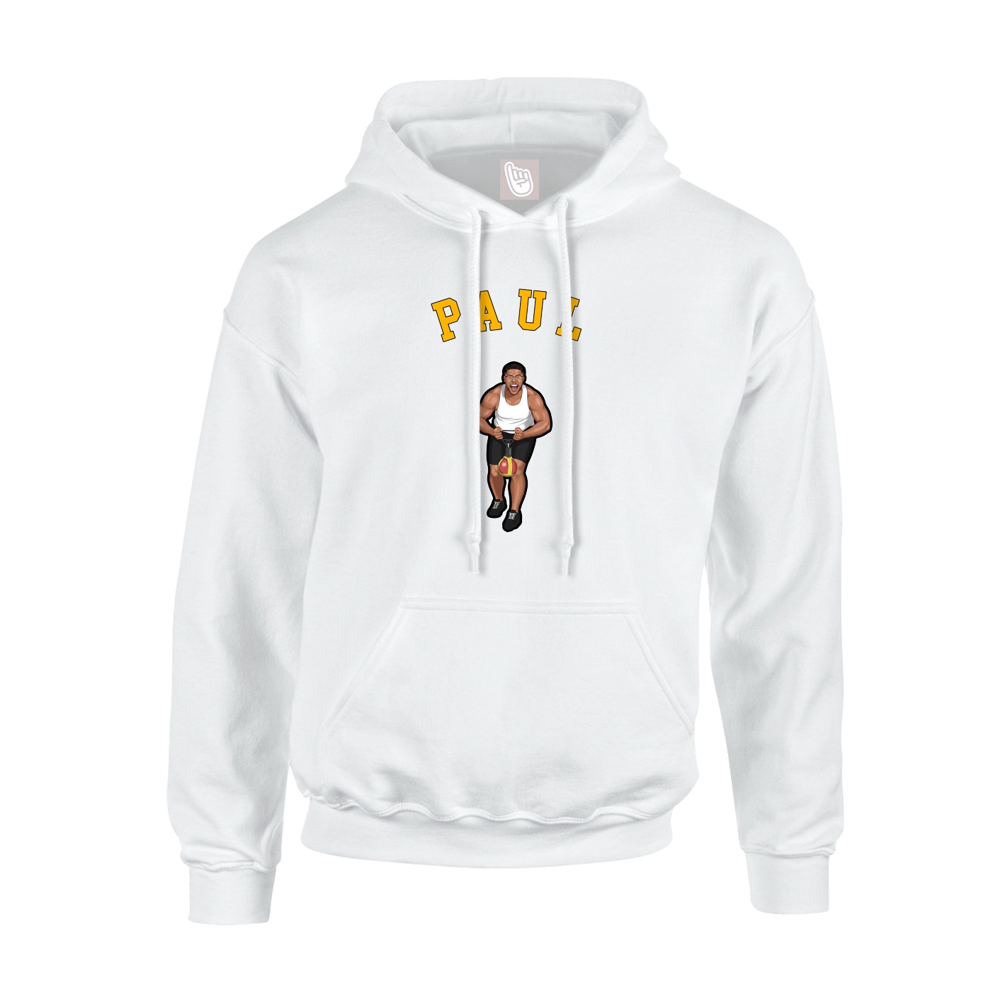 Youth Hoodie — Shirsey Arch in White