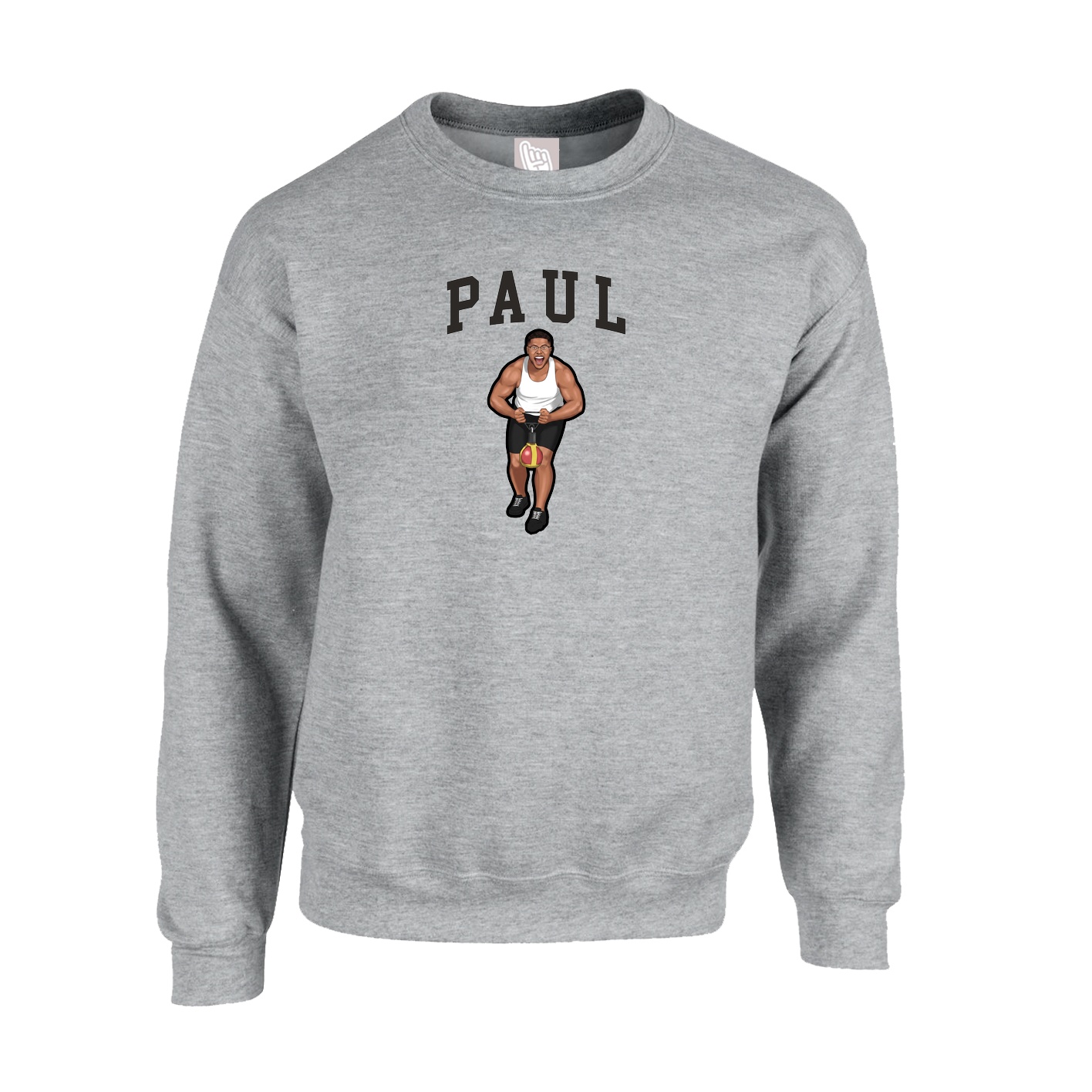 Fleece Crew — Shirsey in Grey